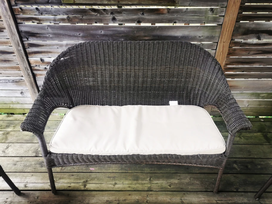 Wicker Patio Love Seat