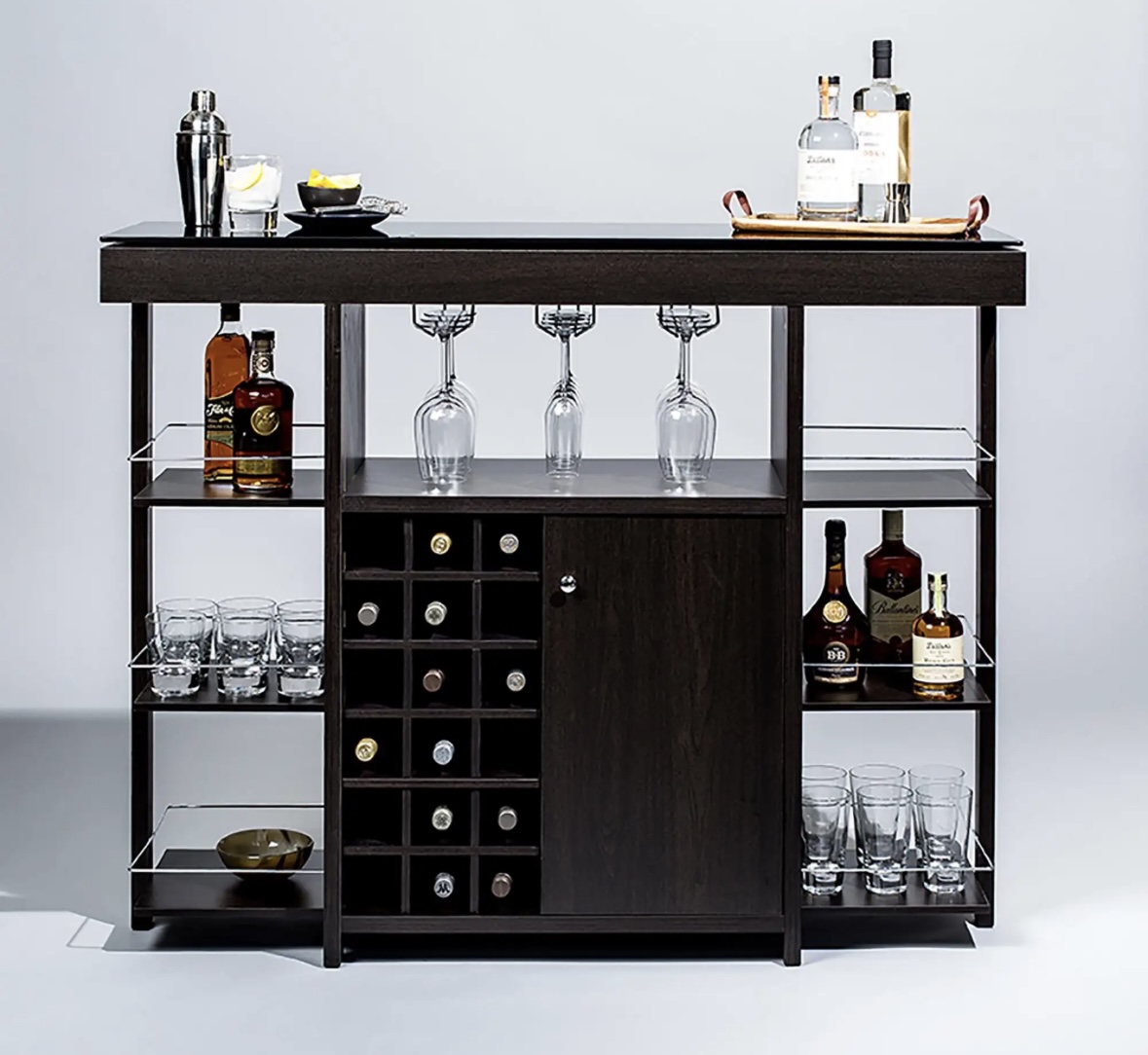 Bar unit with glass top - photo 3