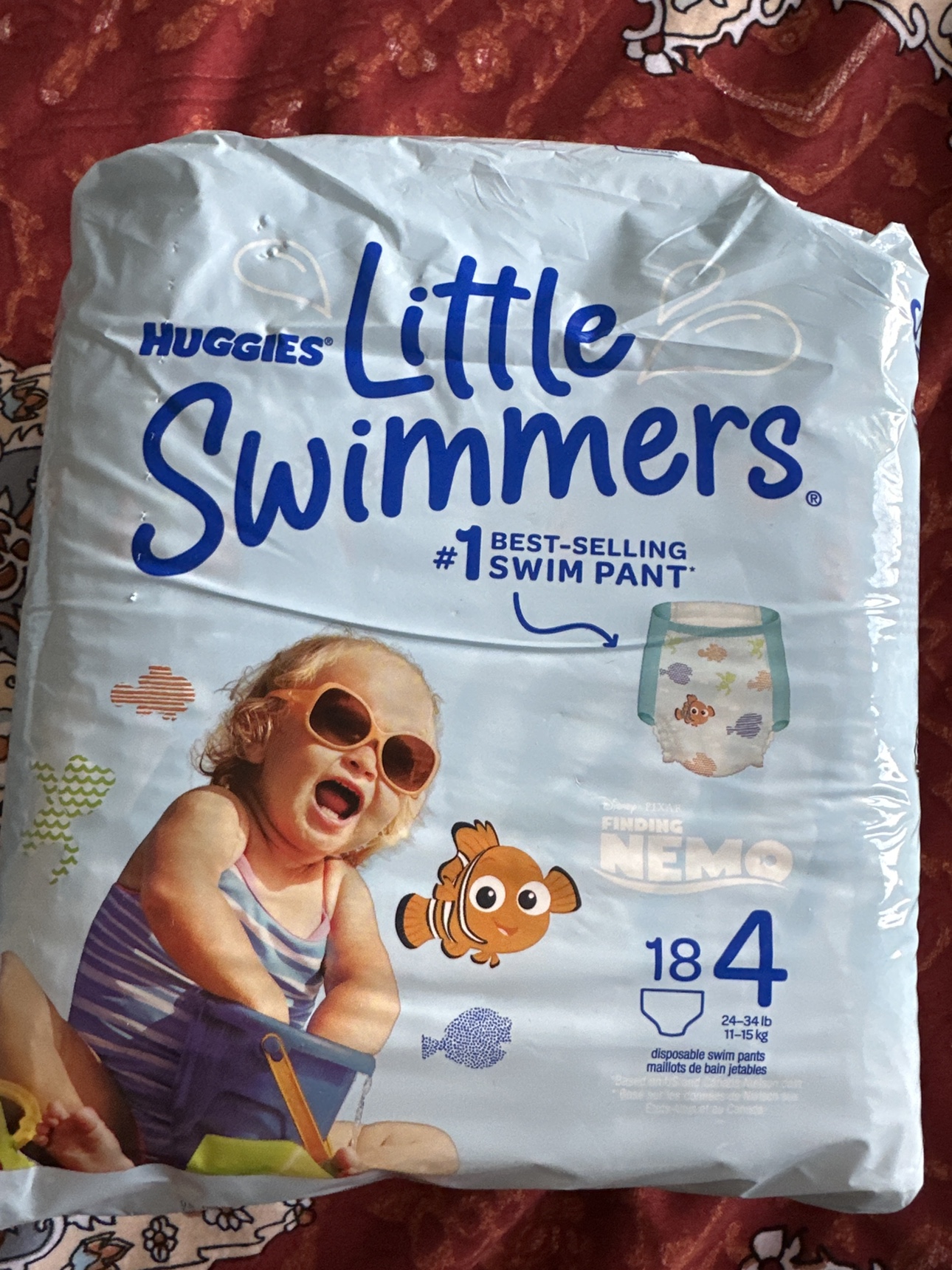 Swim Diapers Size 4
