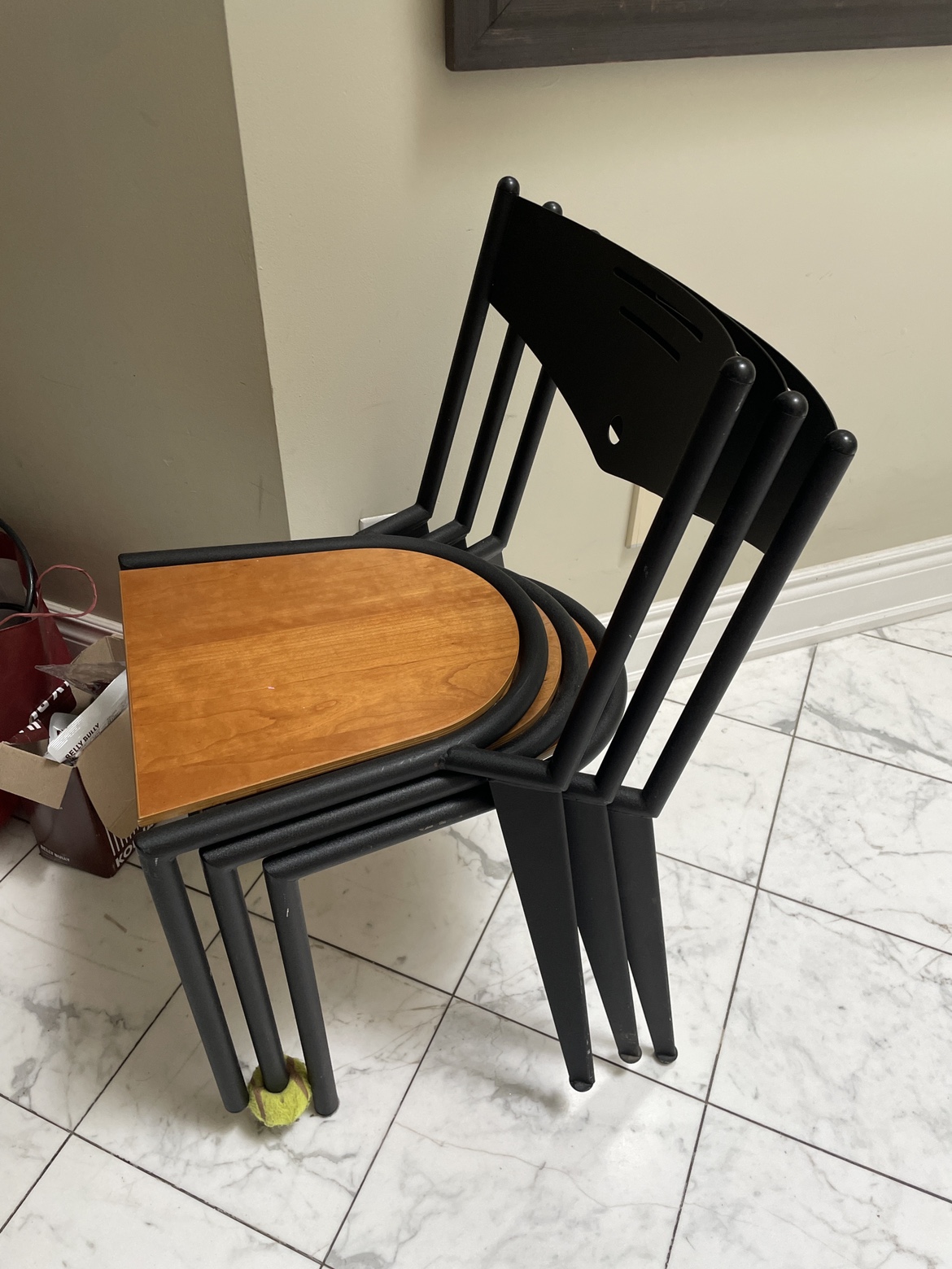 set of 6 chairs - photo 2