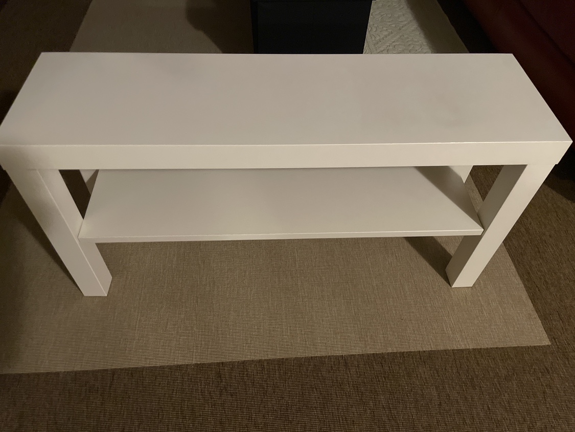 White ikea bench - photo 4