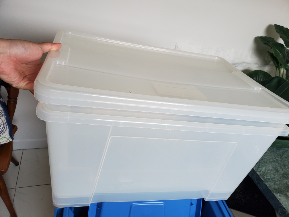 x5 Blue storage bins 68L - photo 3