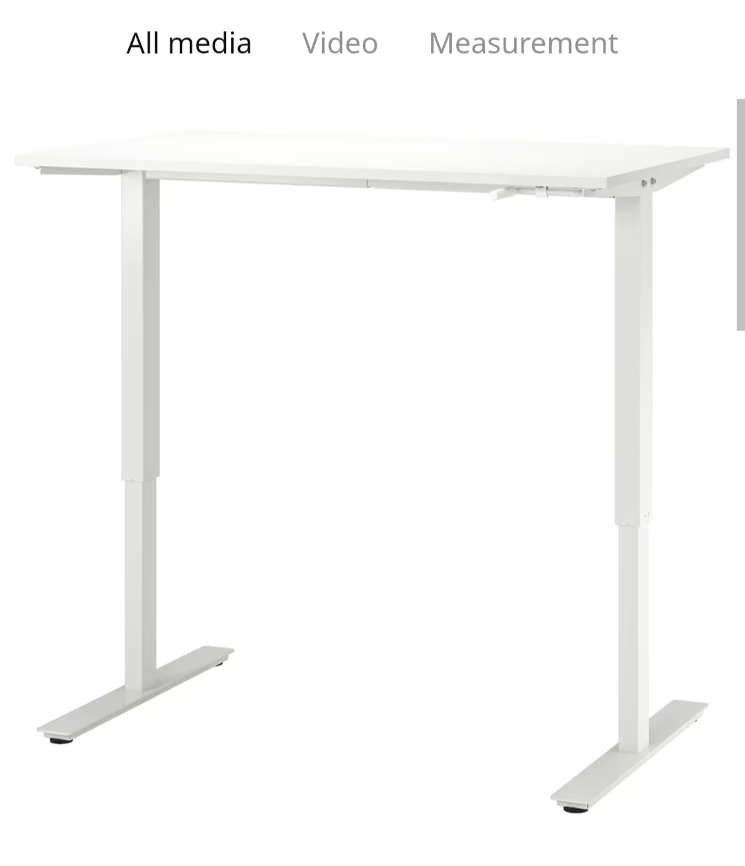 Free IKEA Height adjustable desk