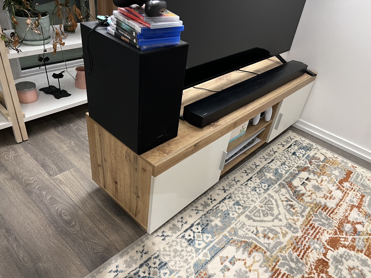 TV Stand / console unit with Storage - photo 4