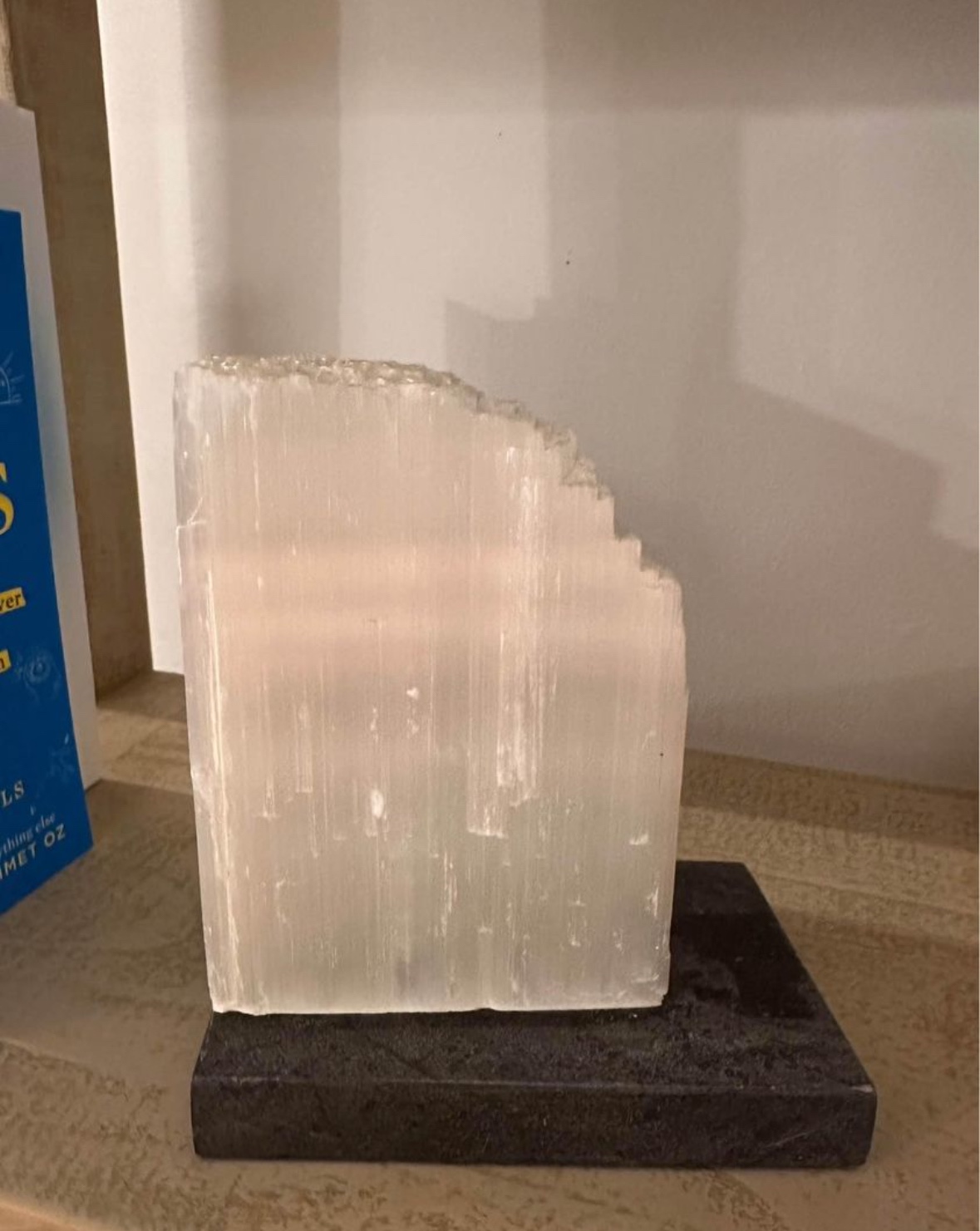 Selenite Bookends - photo 3