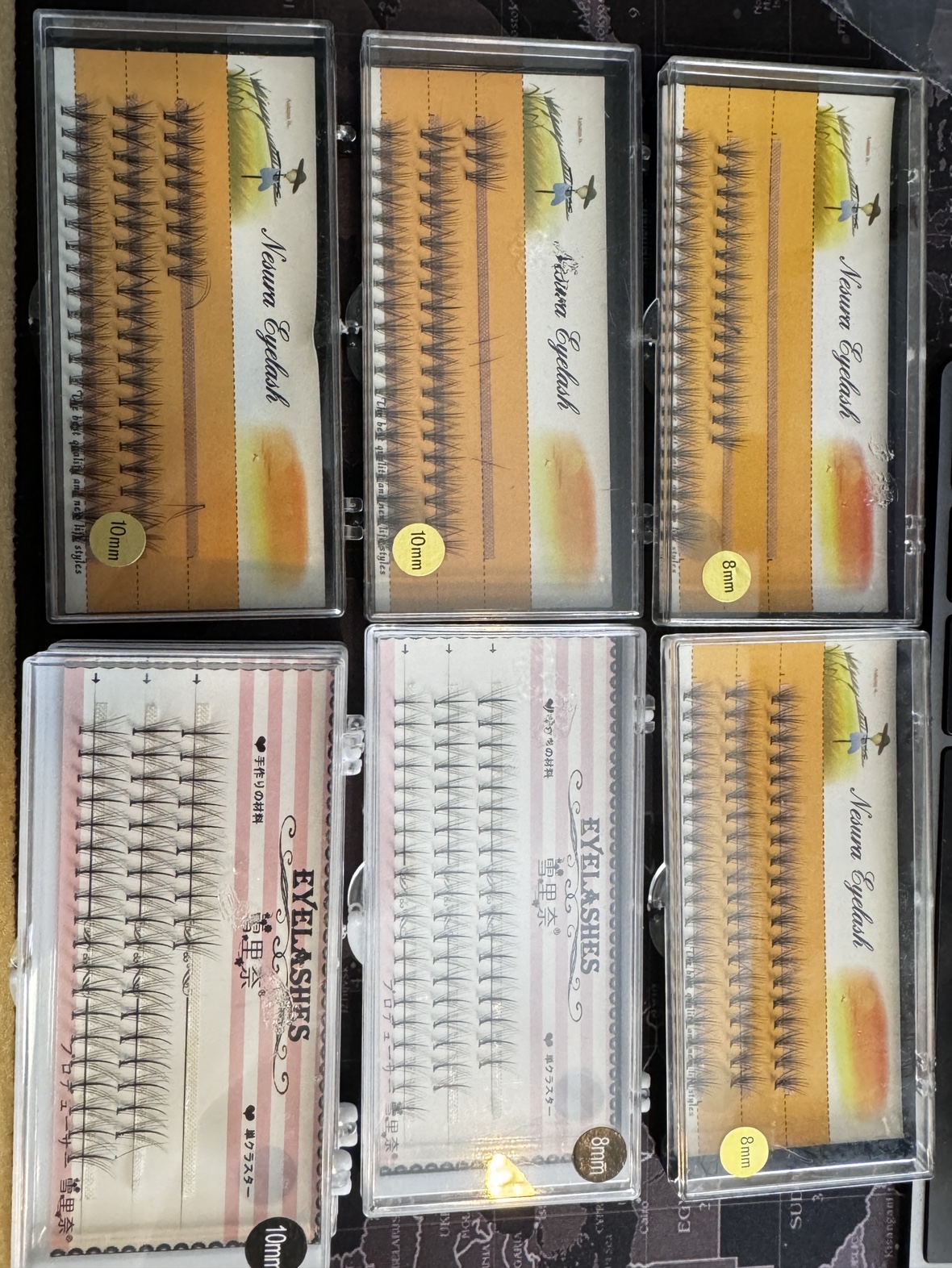 Individual eyelashes