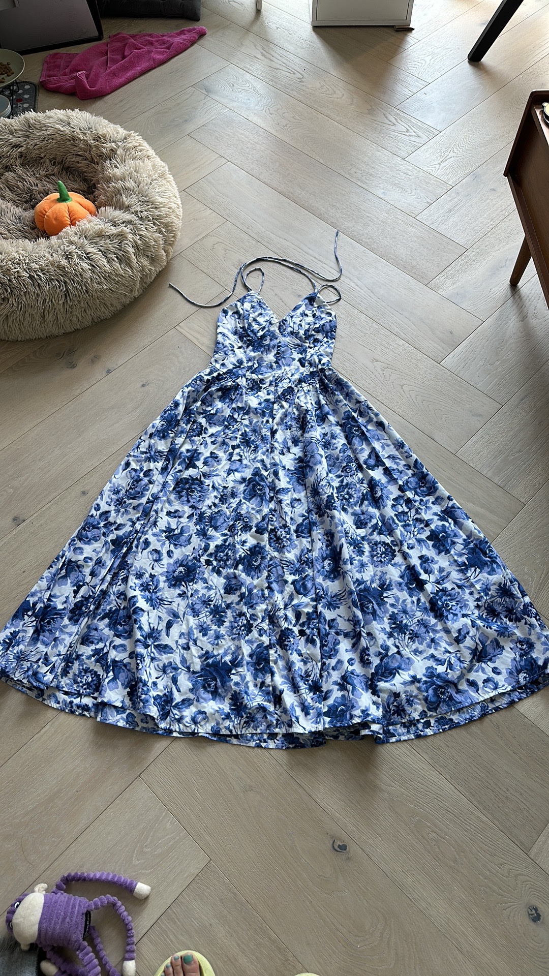 A&F strappy plunge maxi dress in XS Petite - photo 2