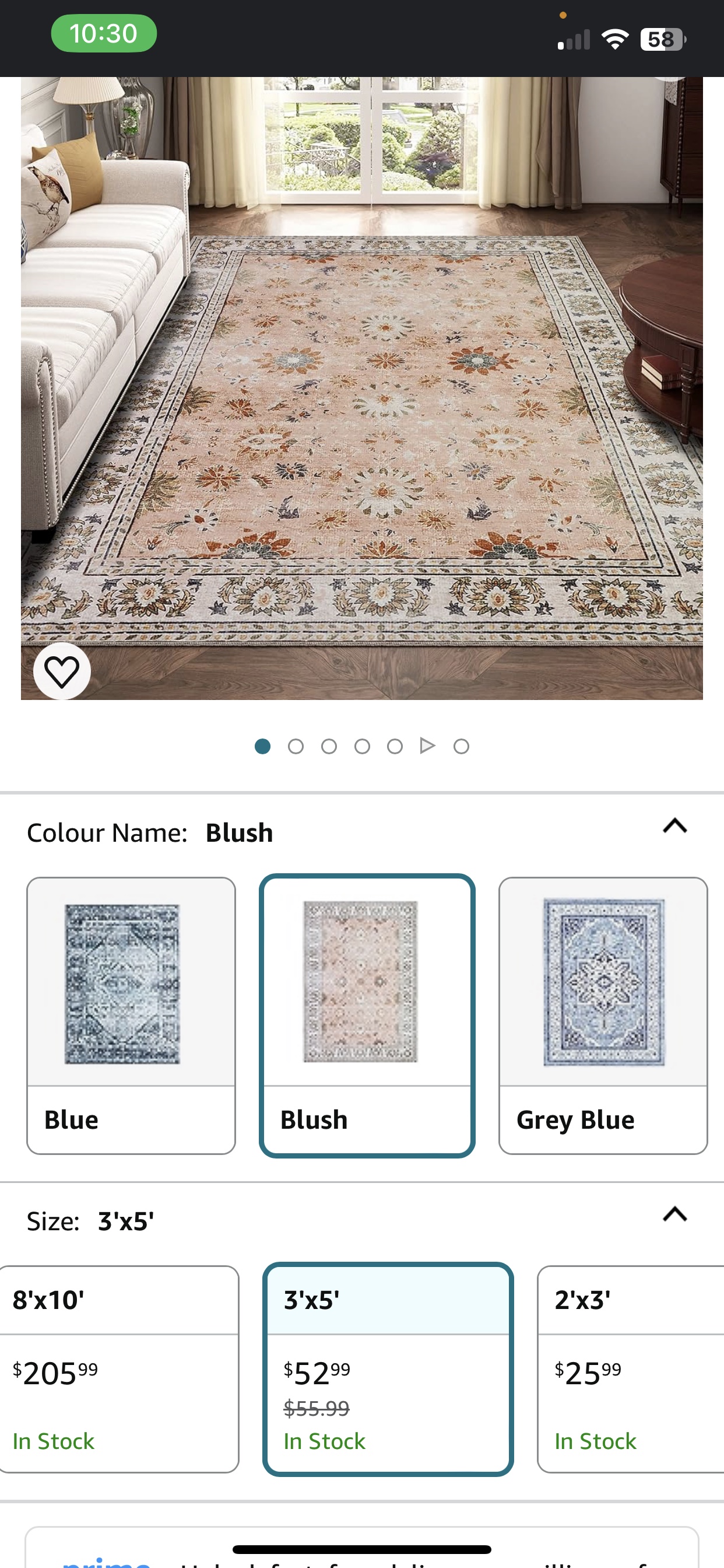 Cute Area Rug 3/5