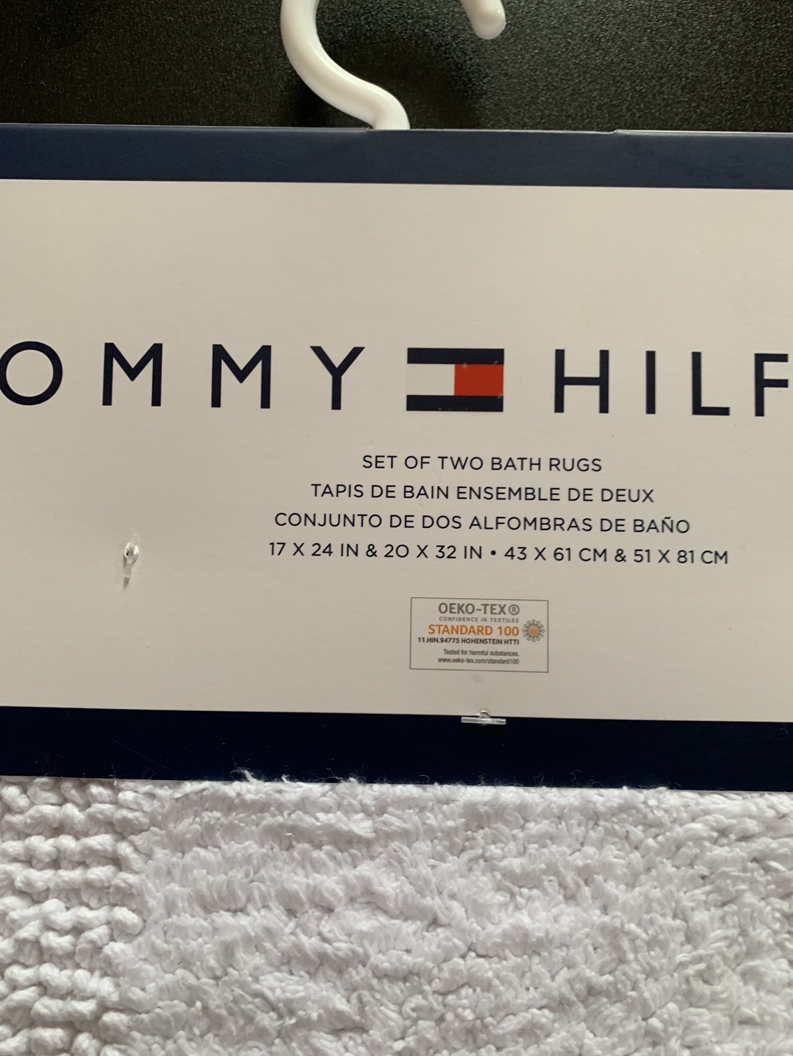 Set of 2 bath rugs, new. Pick up Islington/Evans image indicator(3)