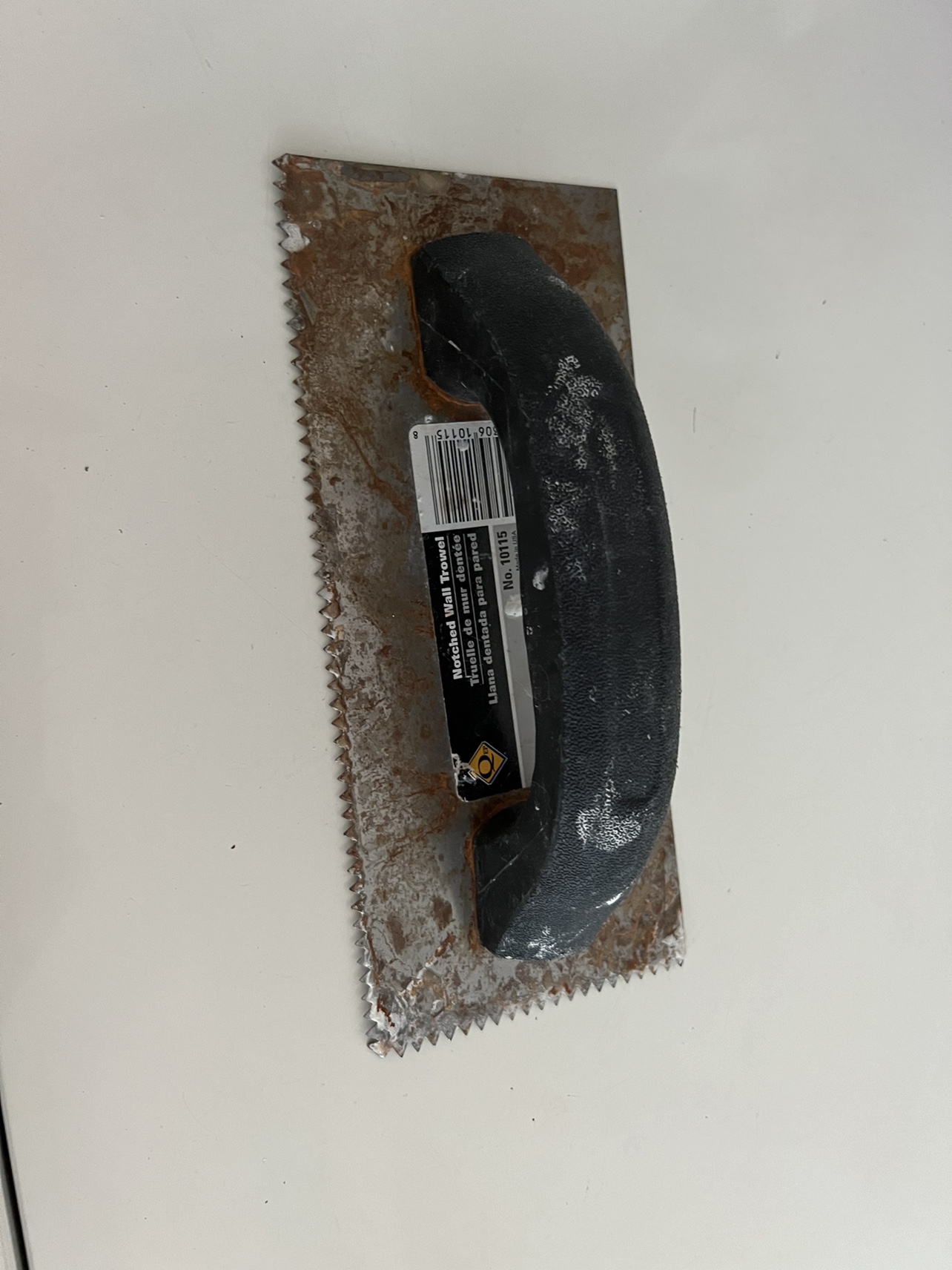 Notched Metal Trowel thumbnail