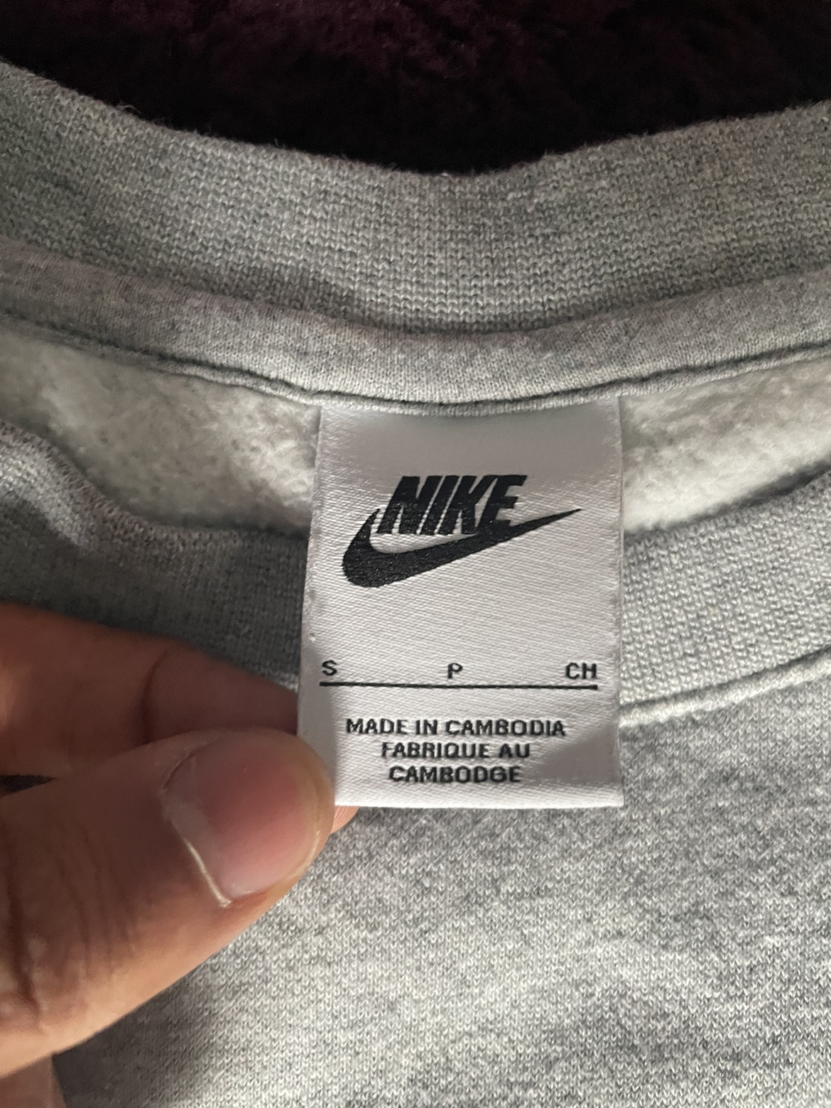 Nike Grey Sweatshirt (Unisex) - photo 2