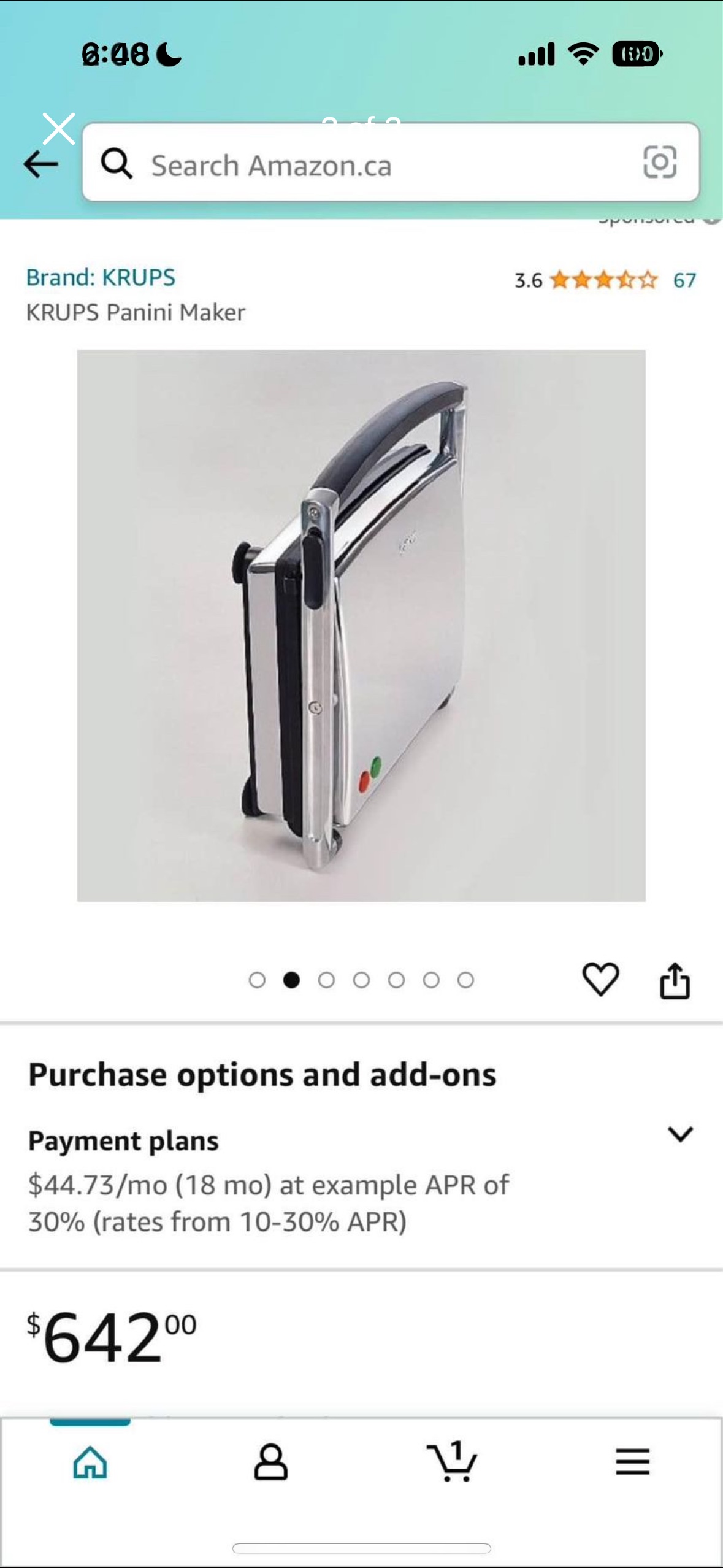 KRUPS Universal Grill/Panini Maker image indicator(3)