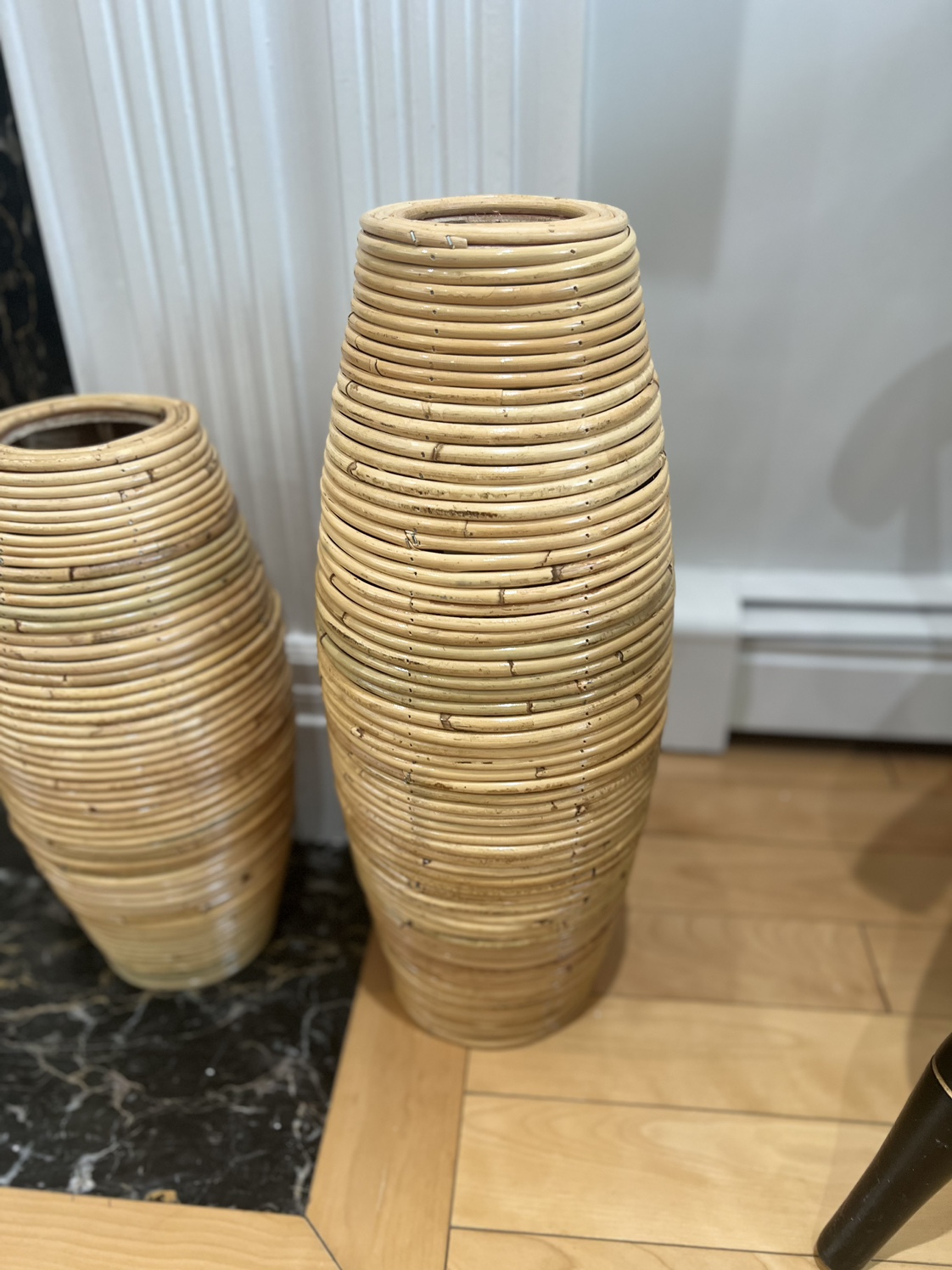 Rattan Vase small and medium