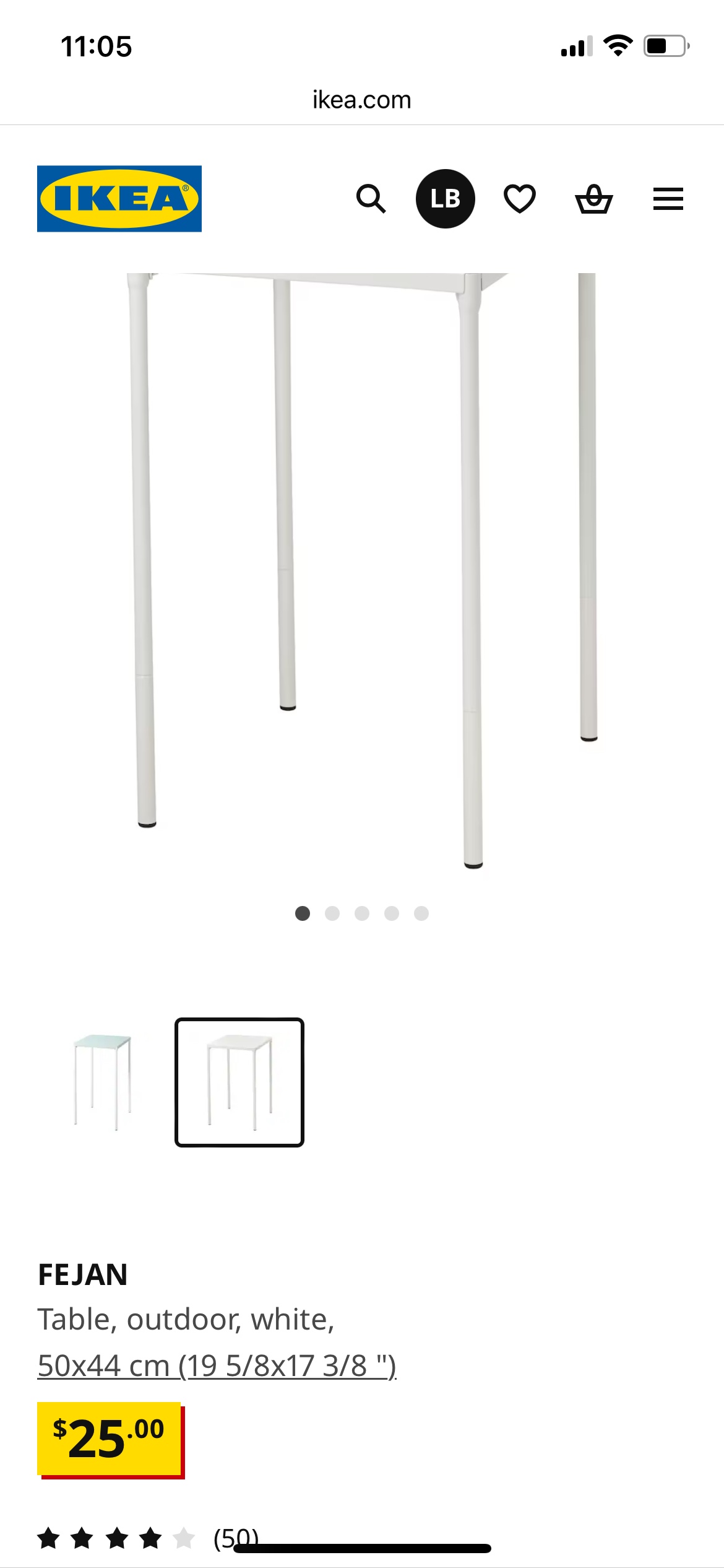 Ikea Patio Table and Chairs Set - photo 5