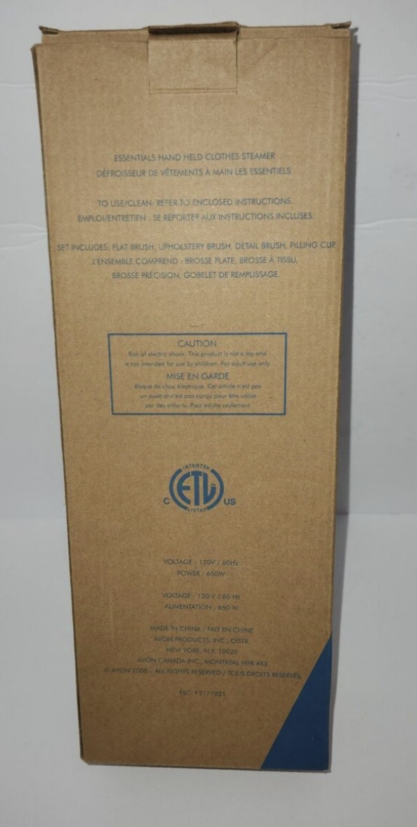 Avon Essentials Hand Held Portable Clothes Steamer image indicator(4)