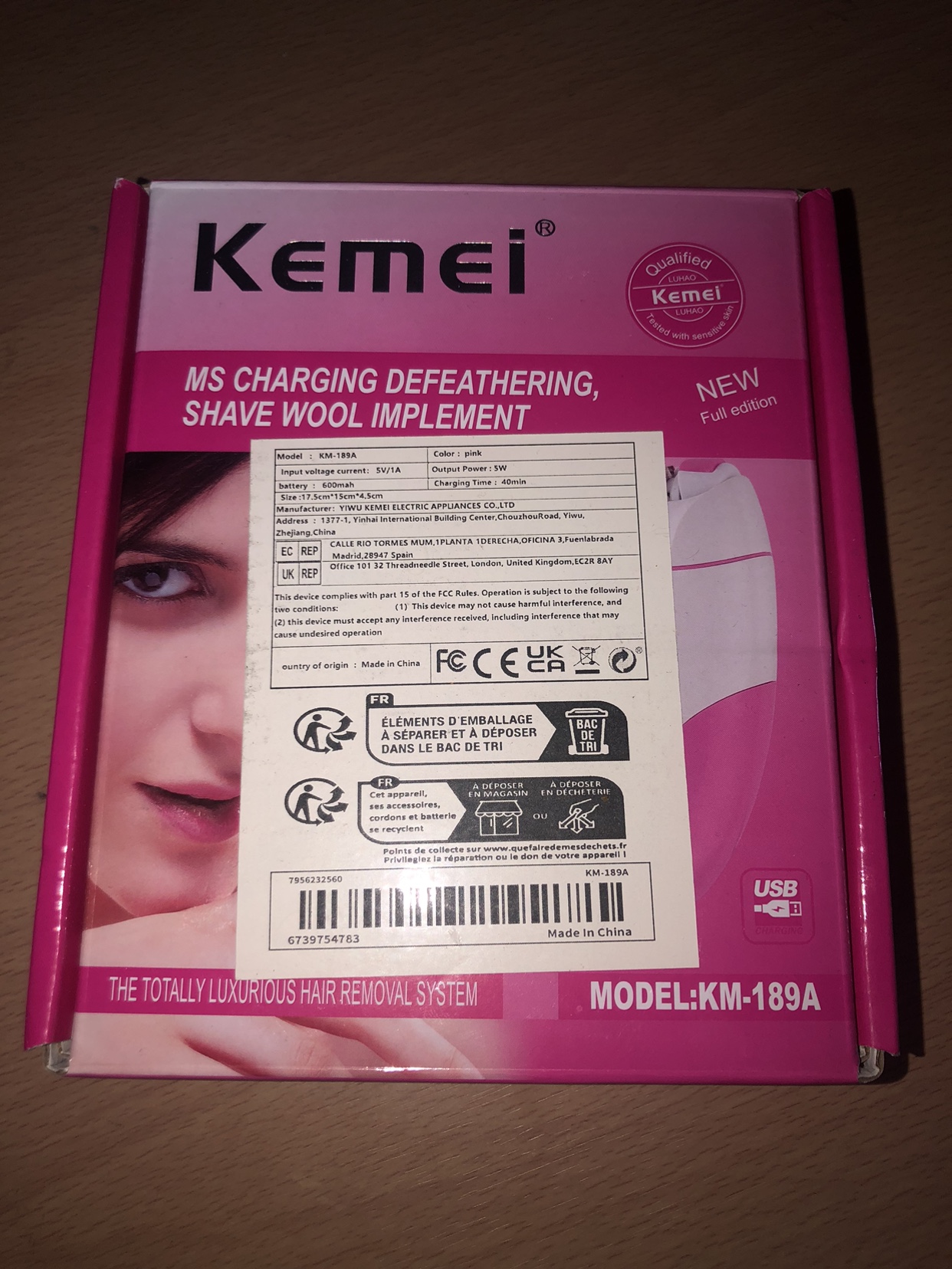 Epilator image indicator(3)