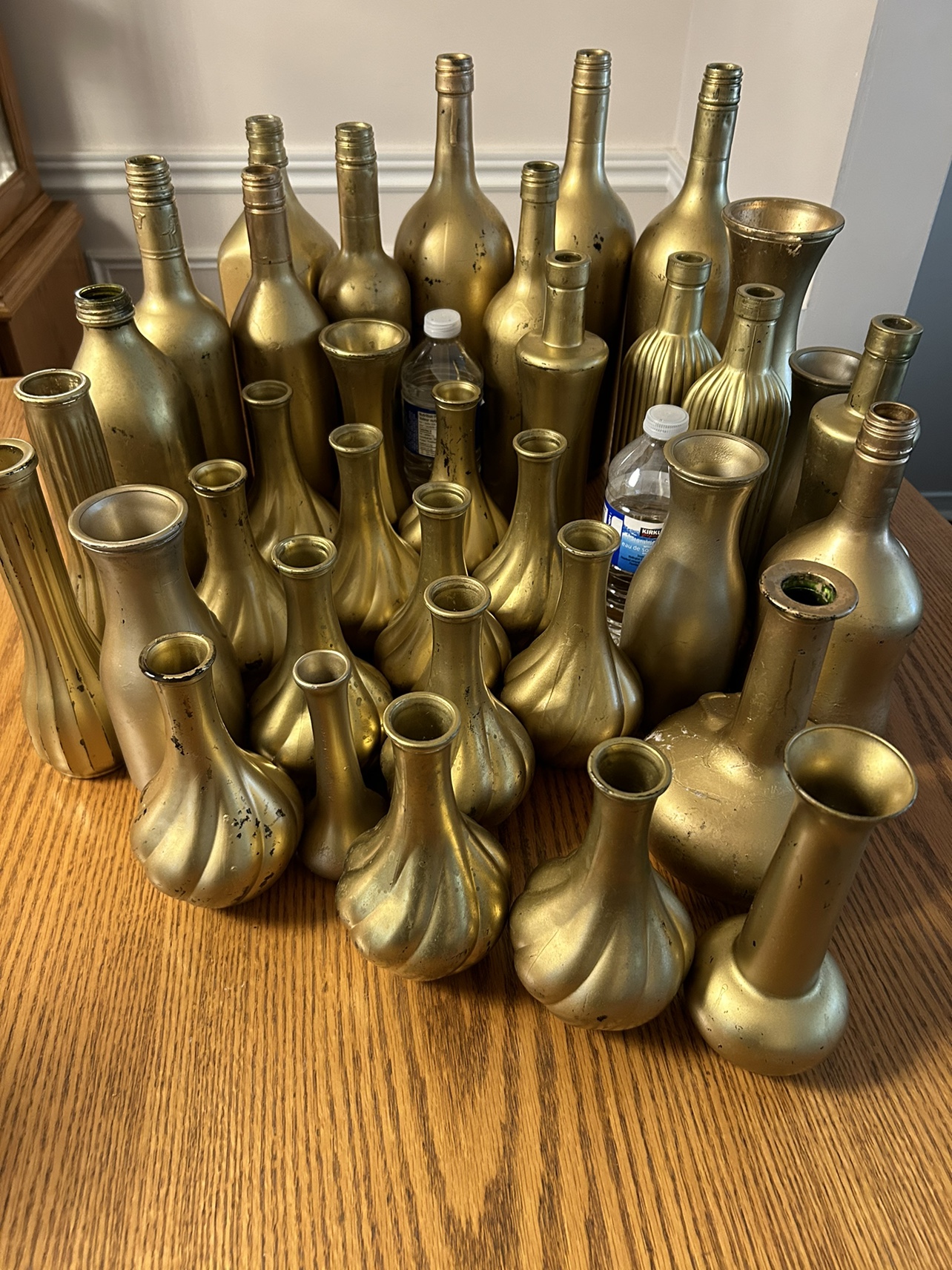 Centrepiece Gold Vases - photo 2