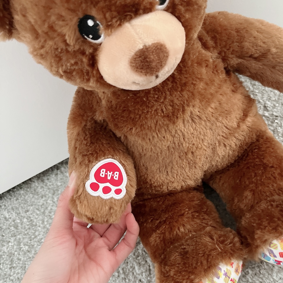 Build-a-bear birthday teddy bear with “I love you” voice box image indicator(2)