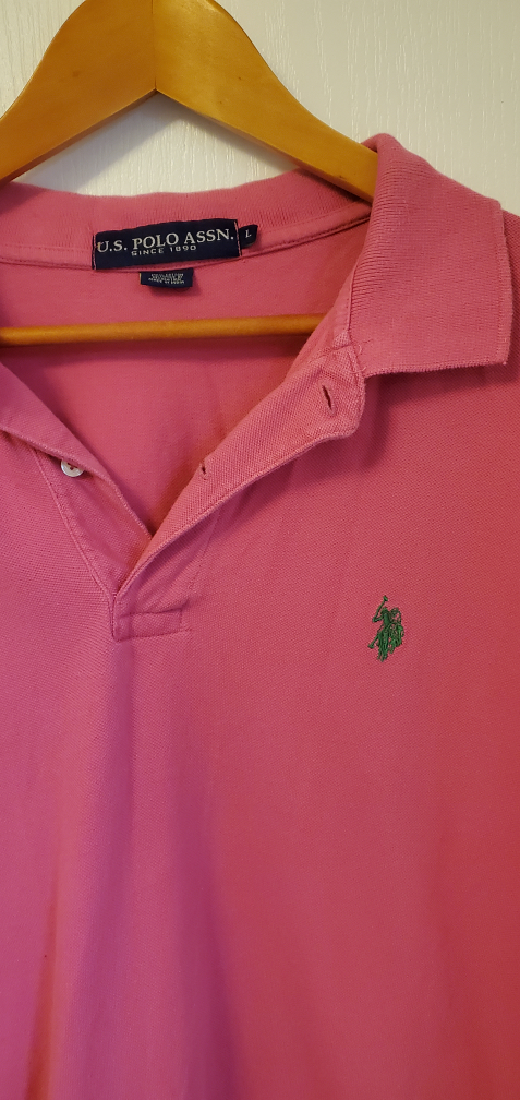 SLIM FIT SOLID INTERLOCK POLO SHIRT Size L Dark Pink - photo 3