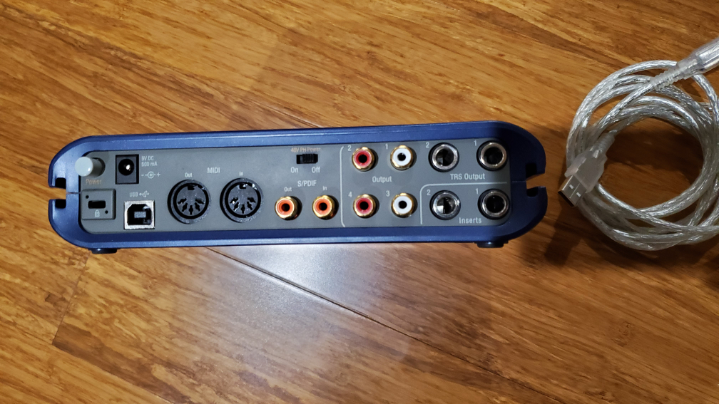 M-Audio Fast Track Pro Midi Interface image indicator(3)