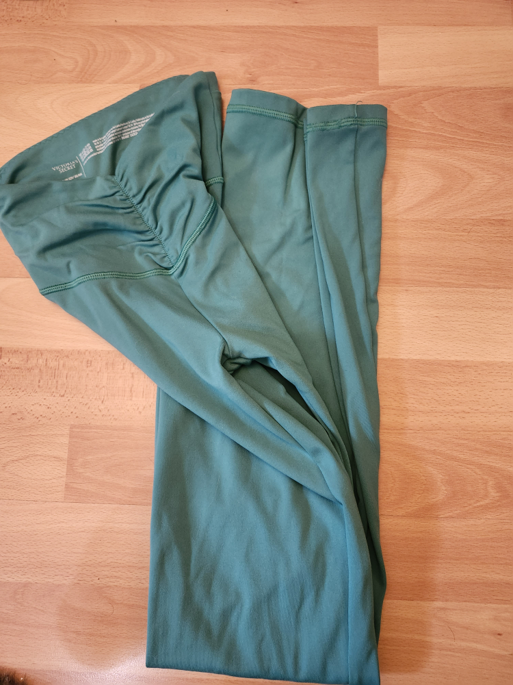 Victoria's Secret Green Flared Leggings