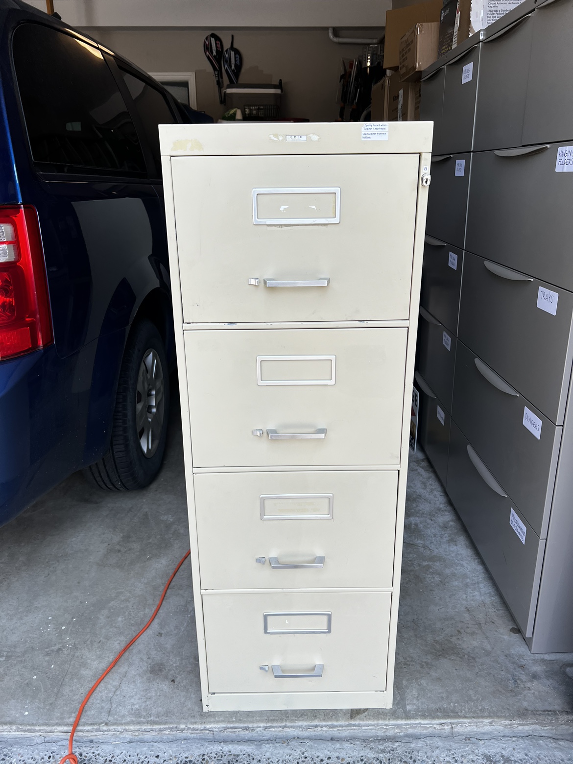 Four-Drawer Filing Cabinet