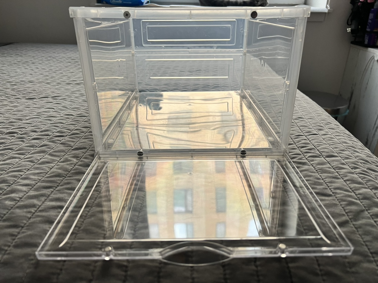 Clear Plastic Shoe Box