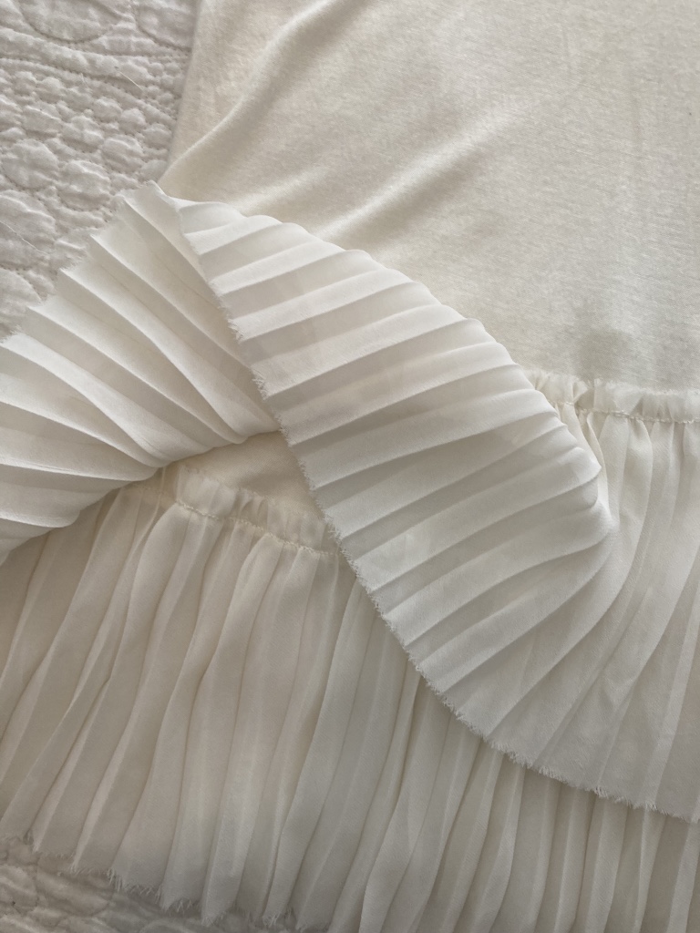 Banana Republic top with double frill image indicator(2)