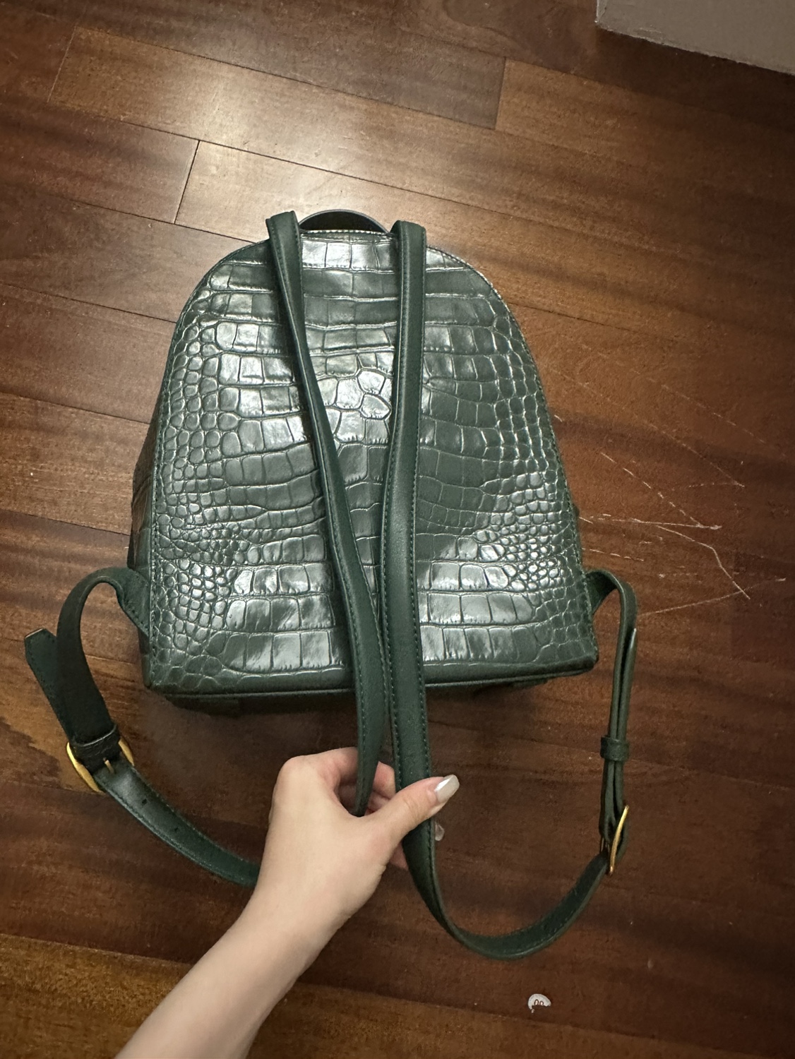 Tory Burch Green Leather Backpack - photo 3