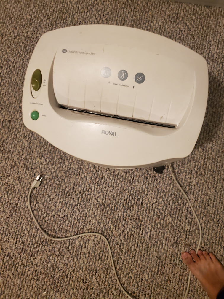Royal Crosscut Paper Shredder