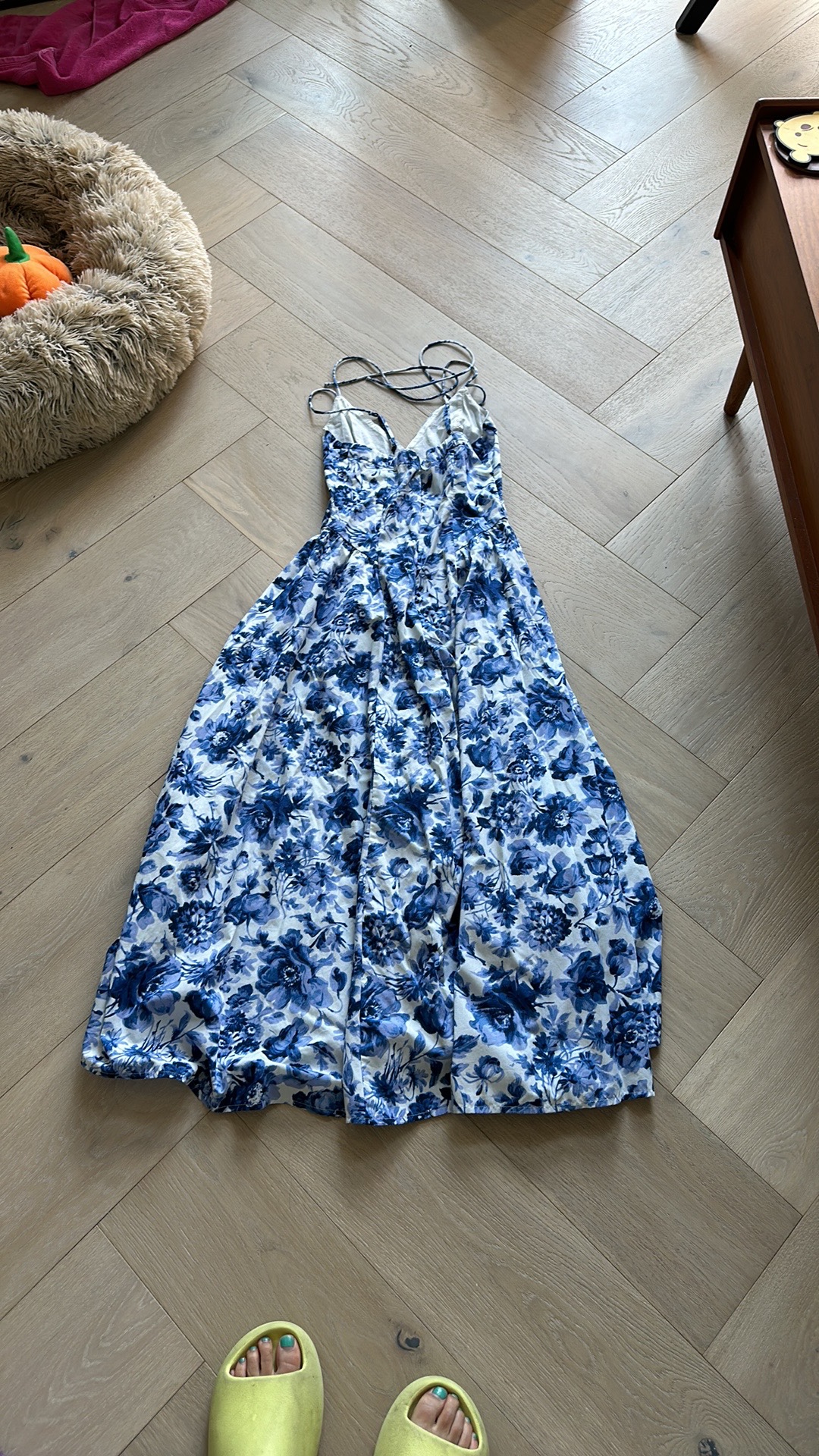 A&F strappy plunge maxi dress in XS Petite - photo 4