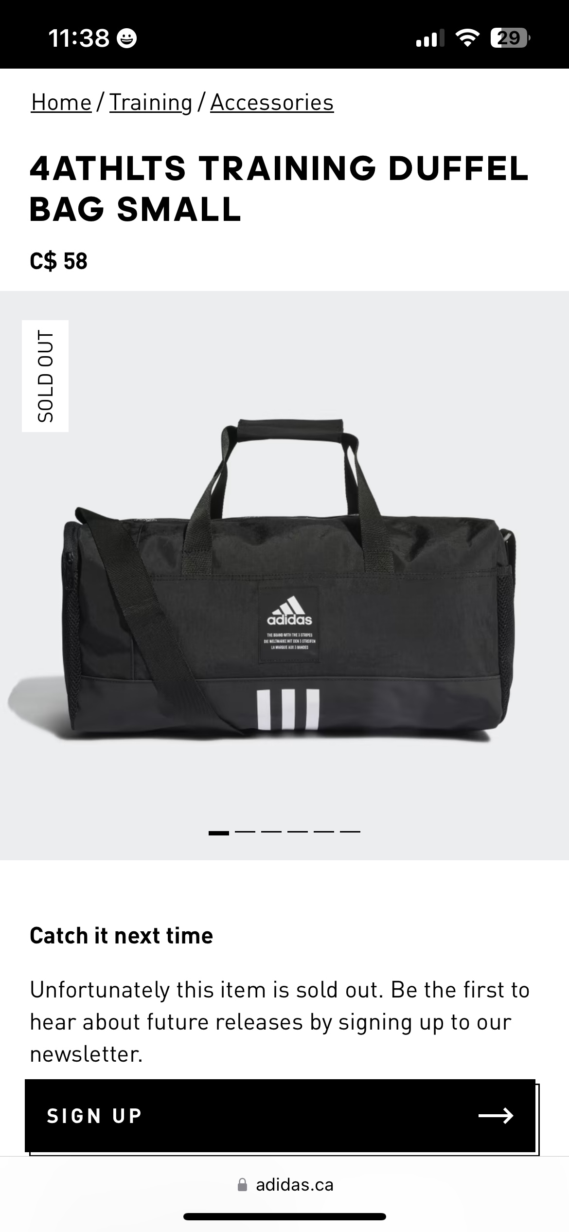 Adidas-4ATHLTS Duffel Bag Small image indicator(8)