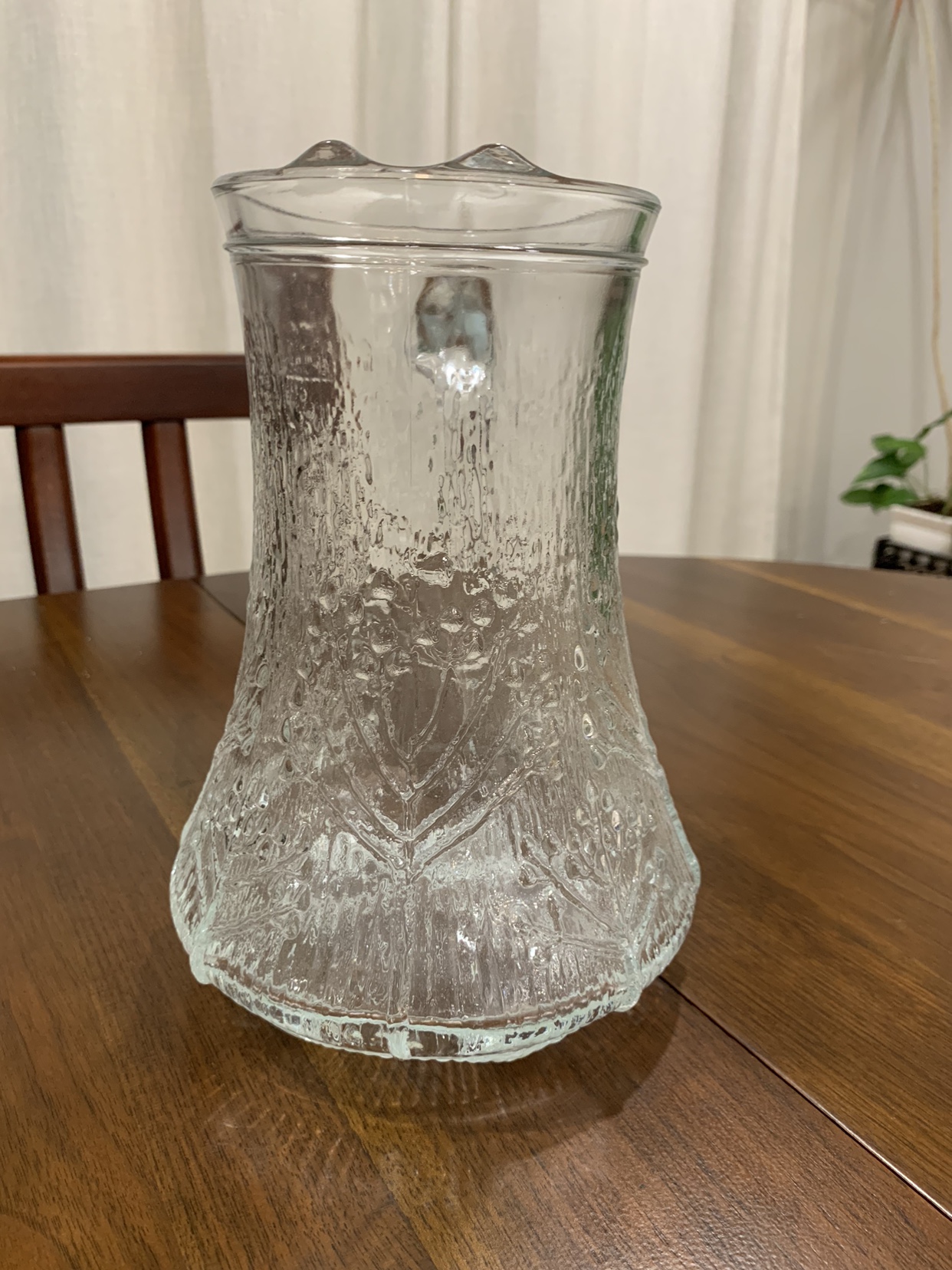 Lasisepat Cow Parsley 6 Cup Crystal Pitcher and Two Glasses image indicator(6)