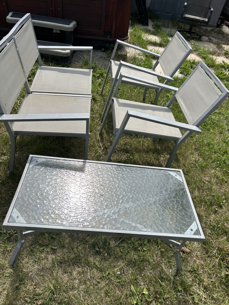 Smll patio set