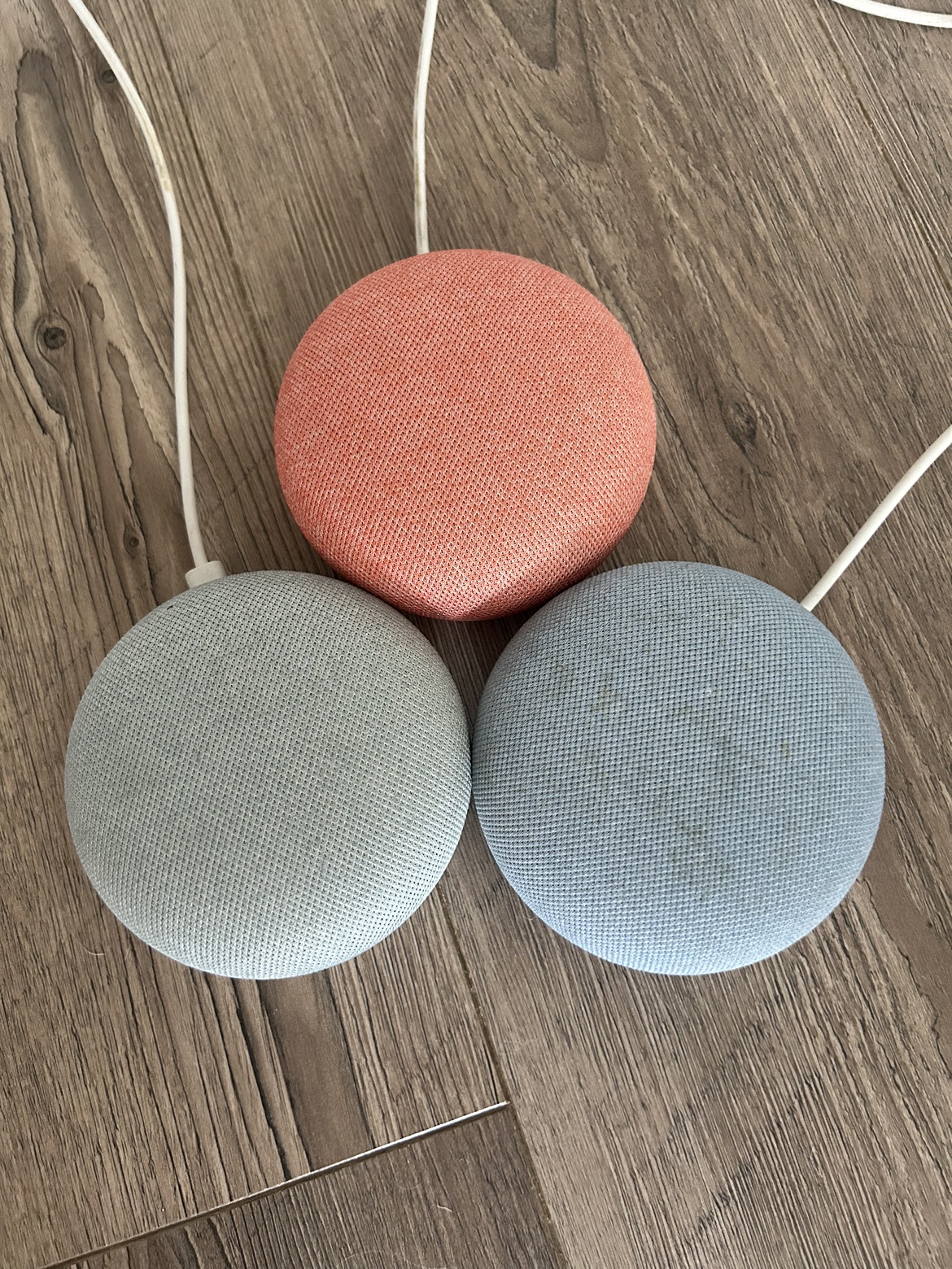 3 Google Nest Mini Speakers