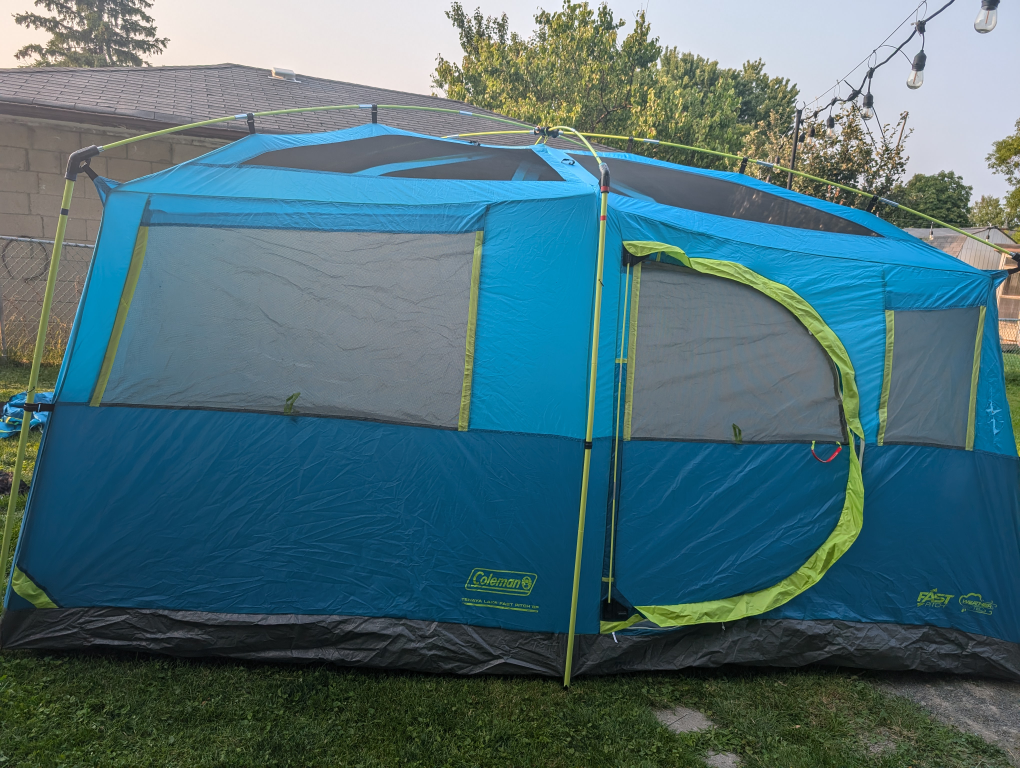 Coleman tent for 8 people, used in a good condition image indicator(6)