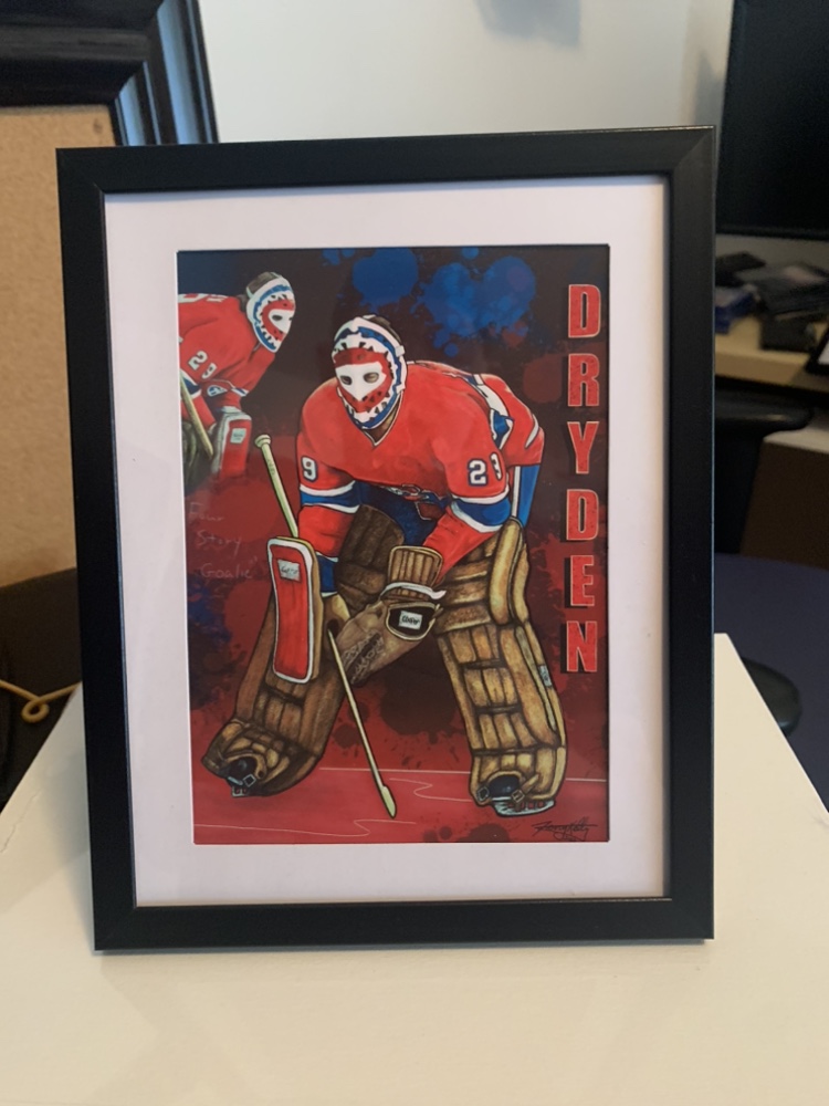 Ken Dryden Framed Print !
