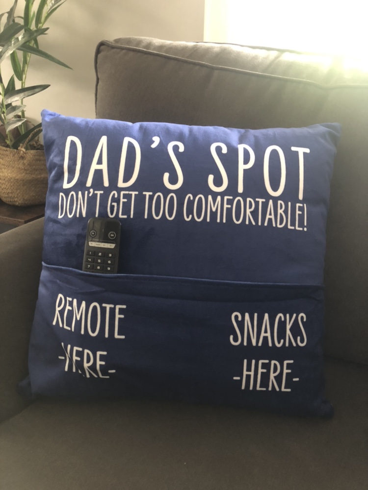 Brand New Dad’s Spot Decorative Pillows image indicator(3)