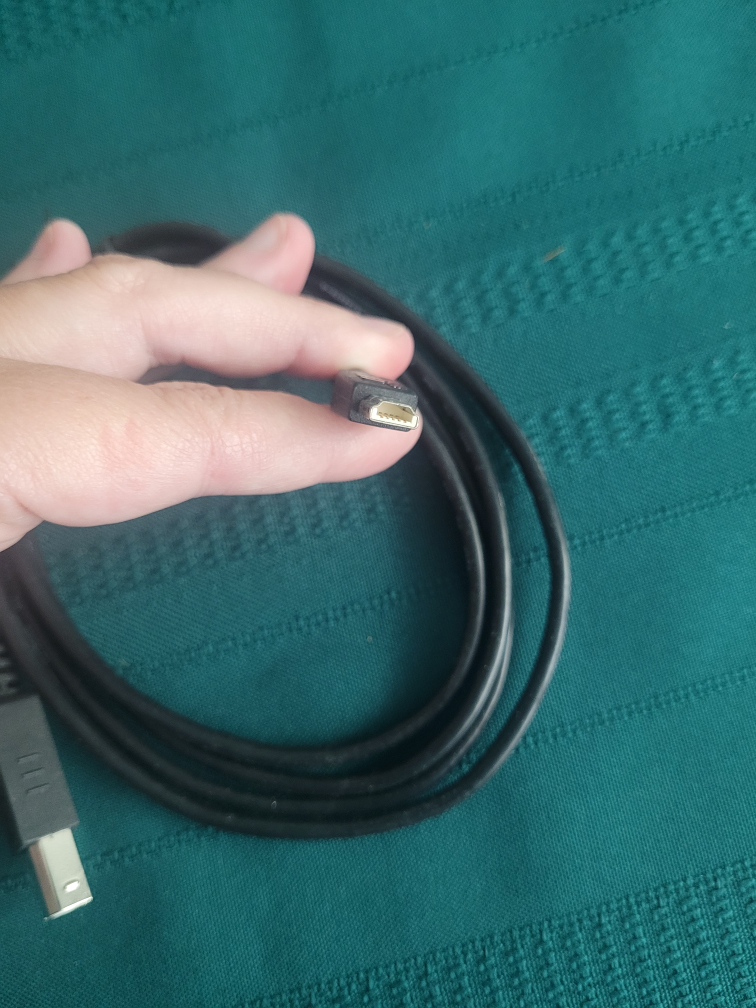 USB Mini A to Standard B Camera Printer Cable 8121-0807 - photo 3