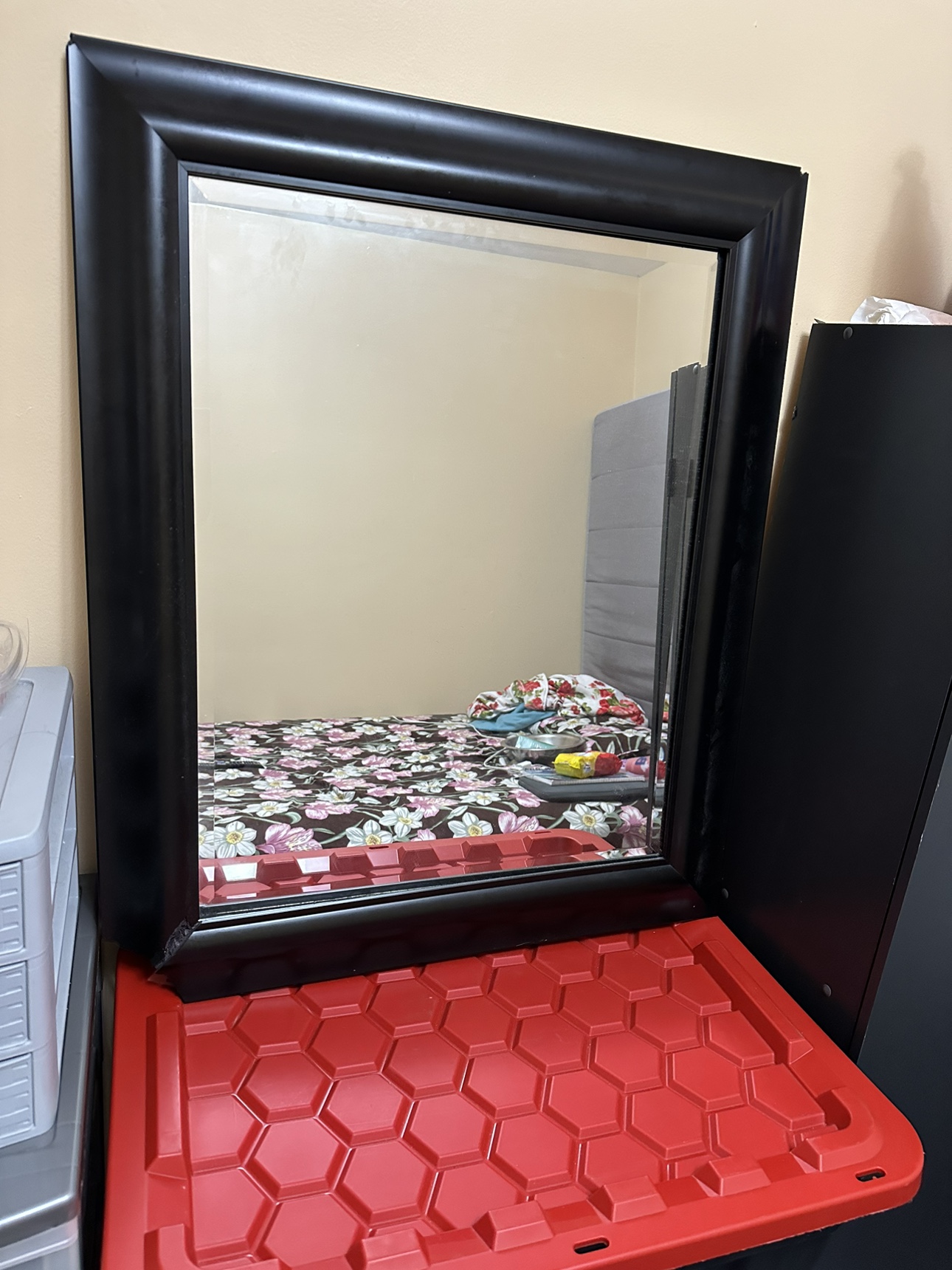 Black Framed Mirror