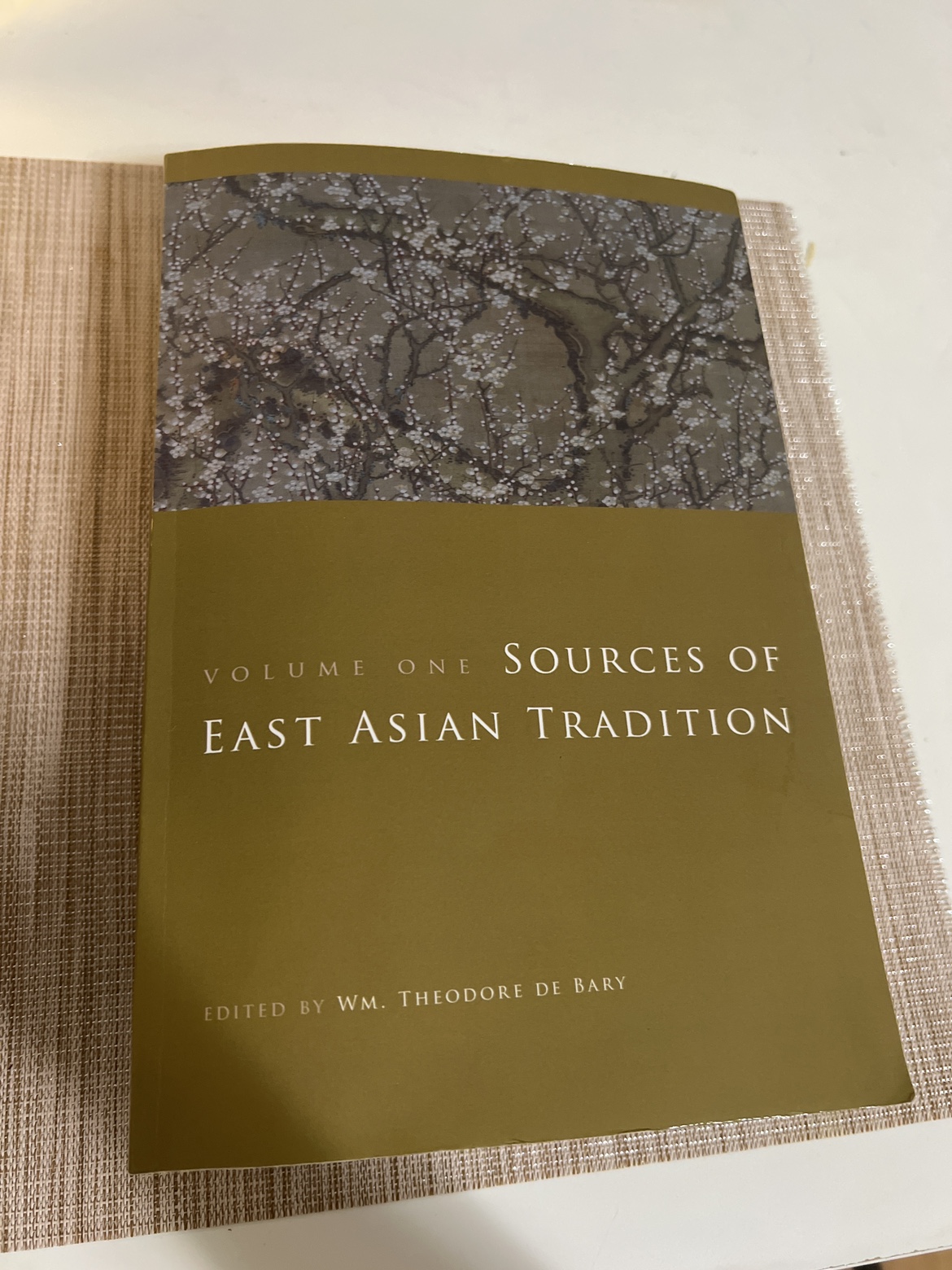 Sources of East Asian Tradition book