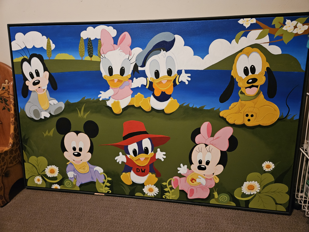 Disney Baby Canvas Painting