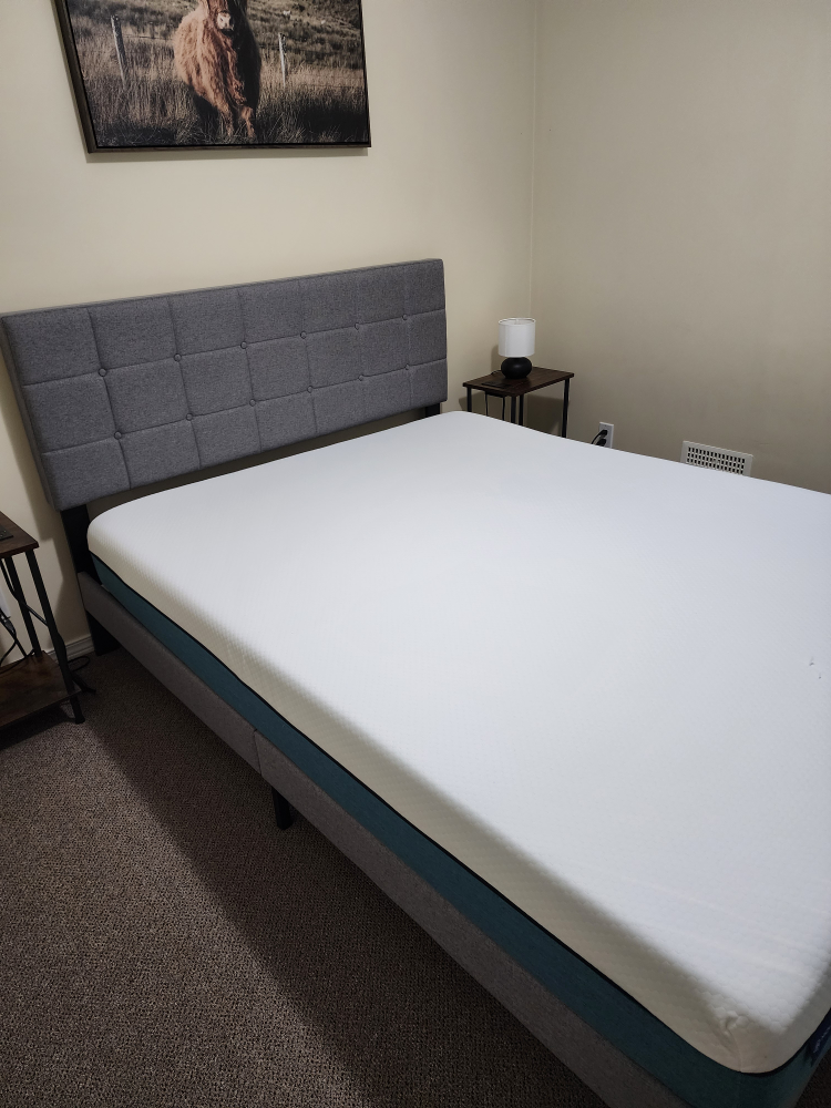 All 3 for $360 Queen bed frame, mattress and foam thumbnail