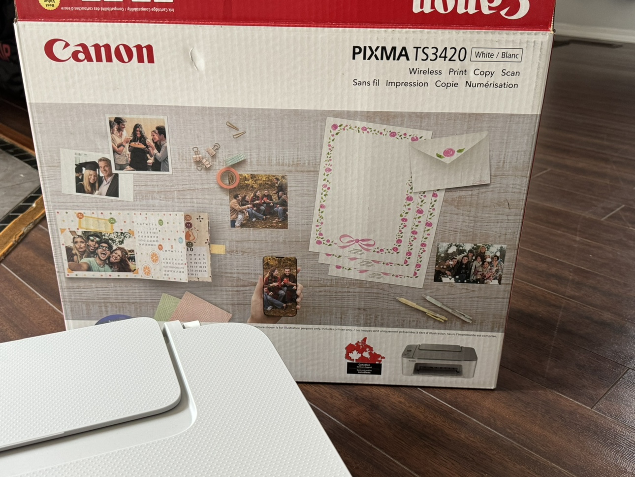 Printer with scanner