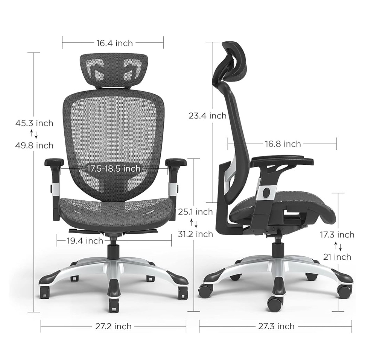 Staples Ergonomic Mesh Chair - photo 4