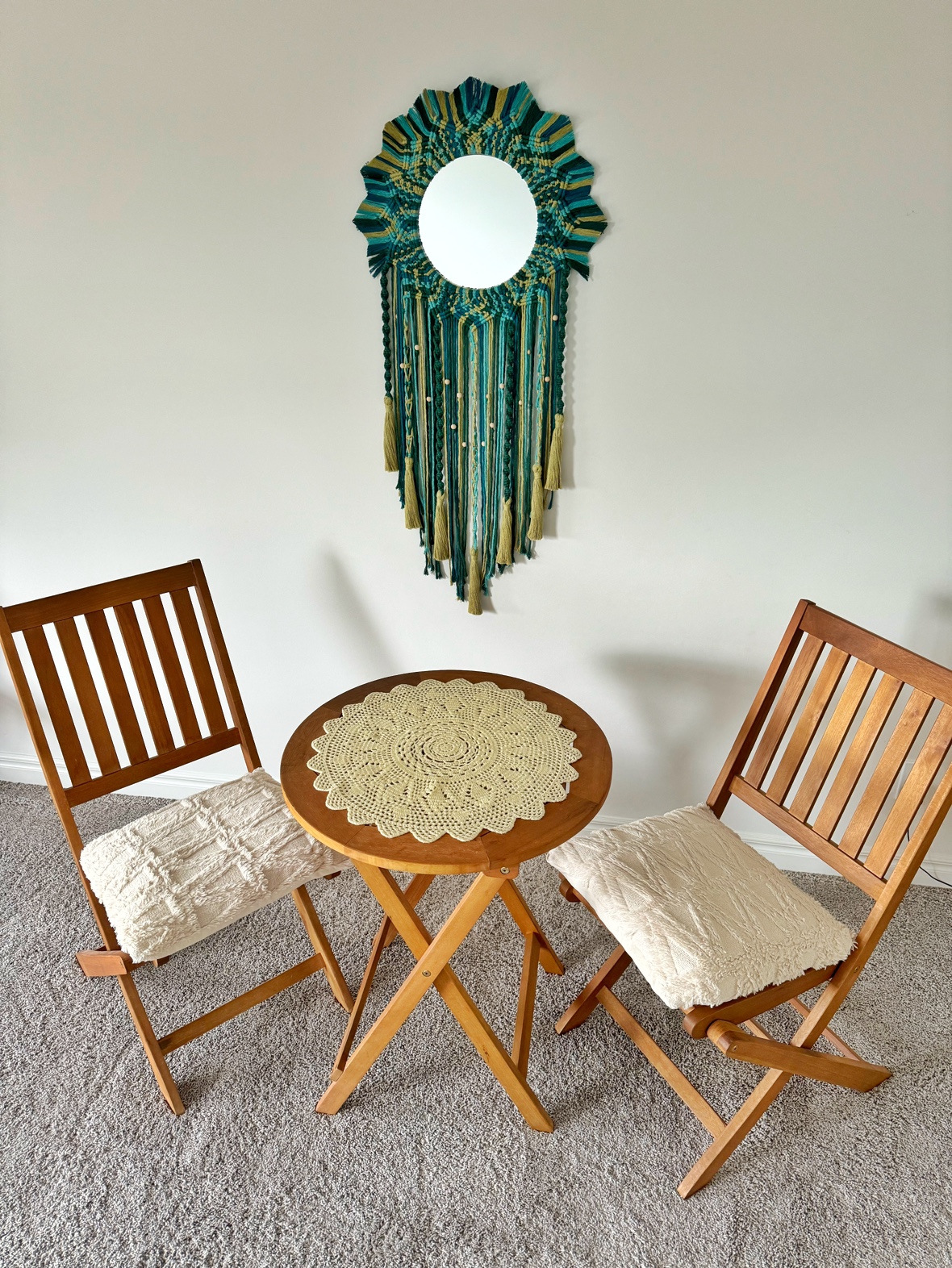 Bistro chairs and table set for sale - photo 2