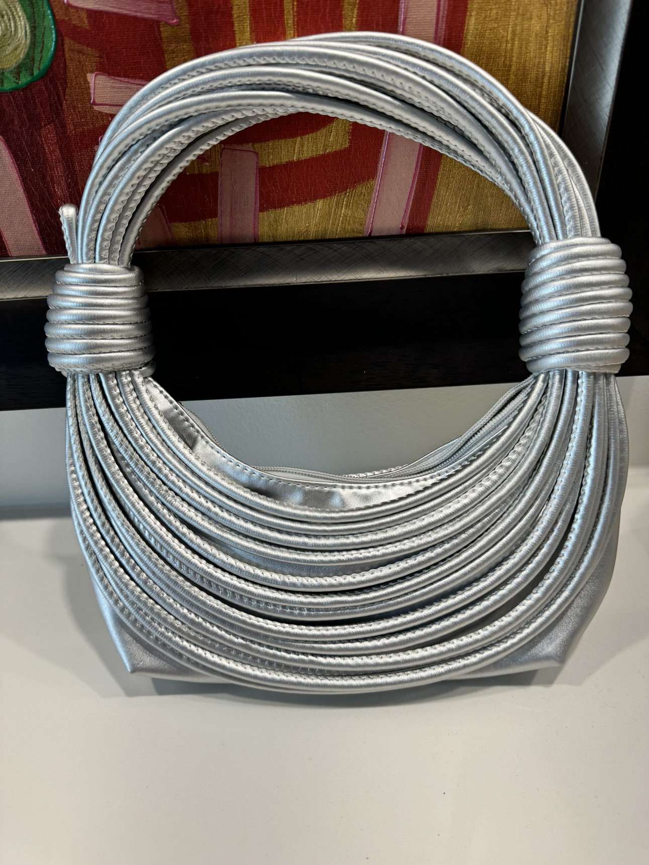 Silver Handbag