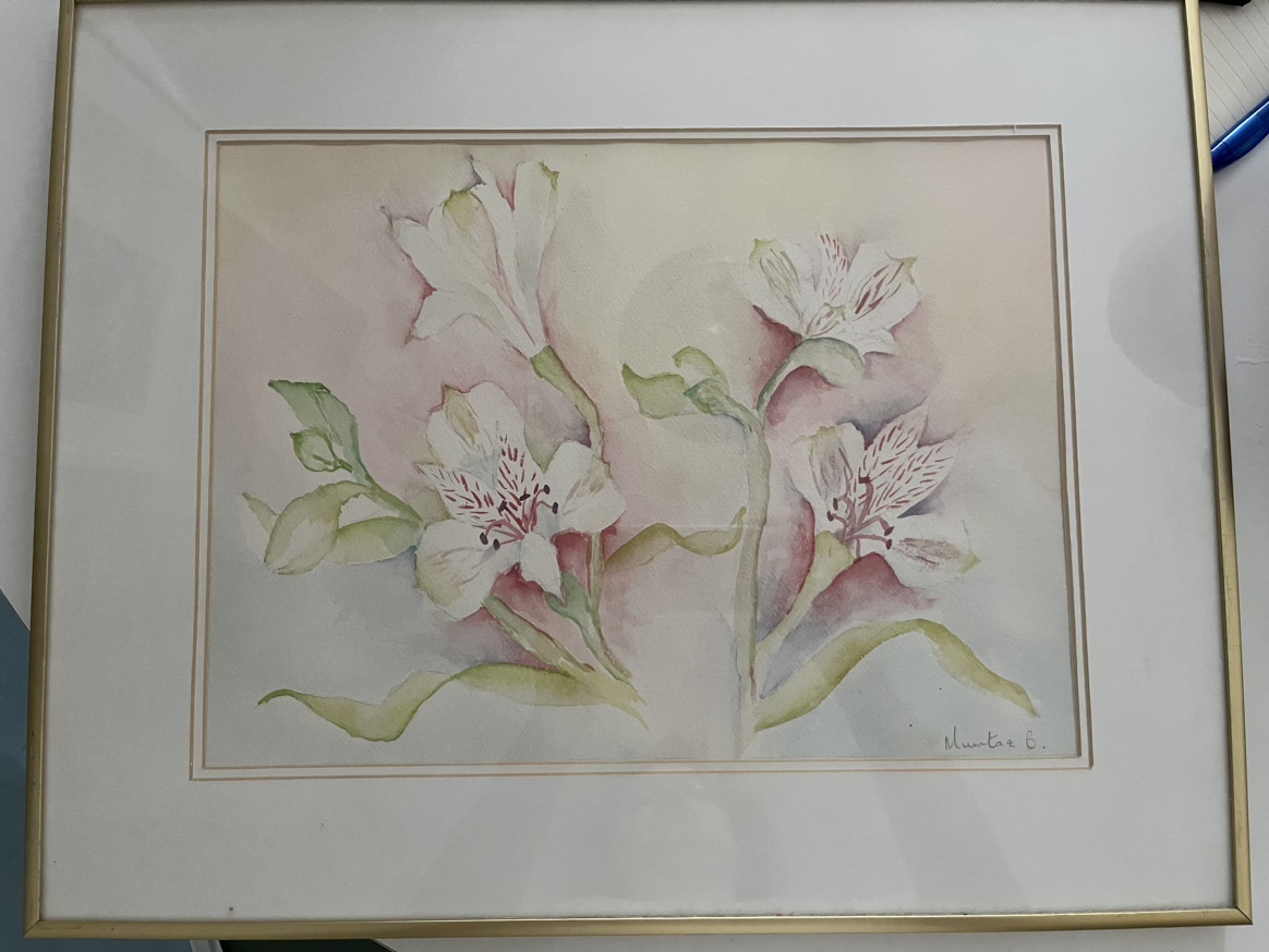 Watercolour Painting - Spring is Here by Mumtaz Bandali