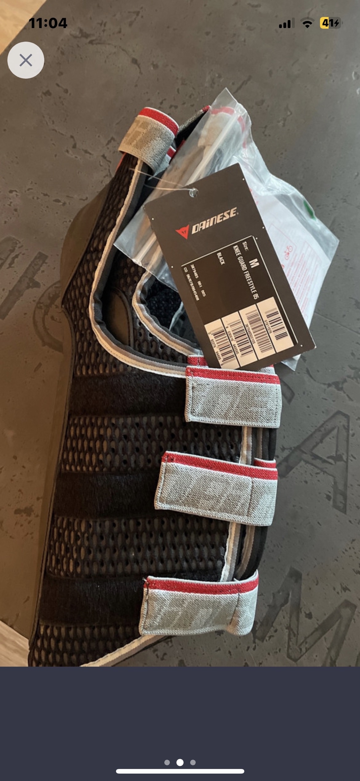 New-Muti Sport Dainese Knee-Shin Guard Freestyle GS Size M - photo 4