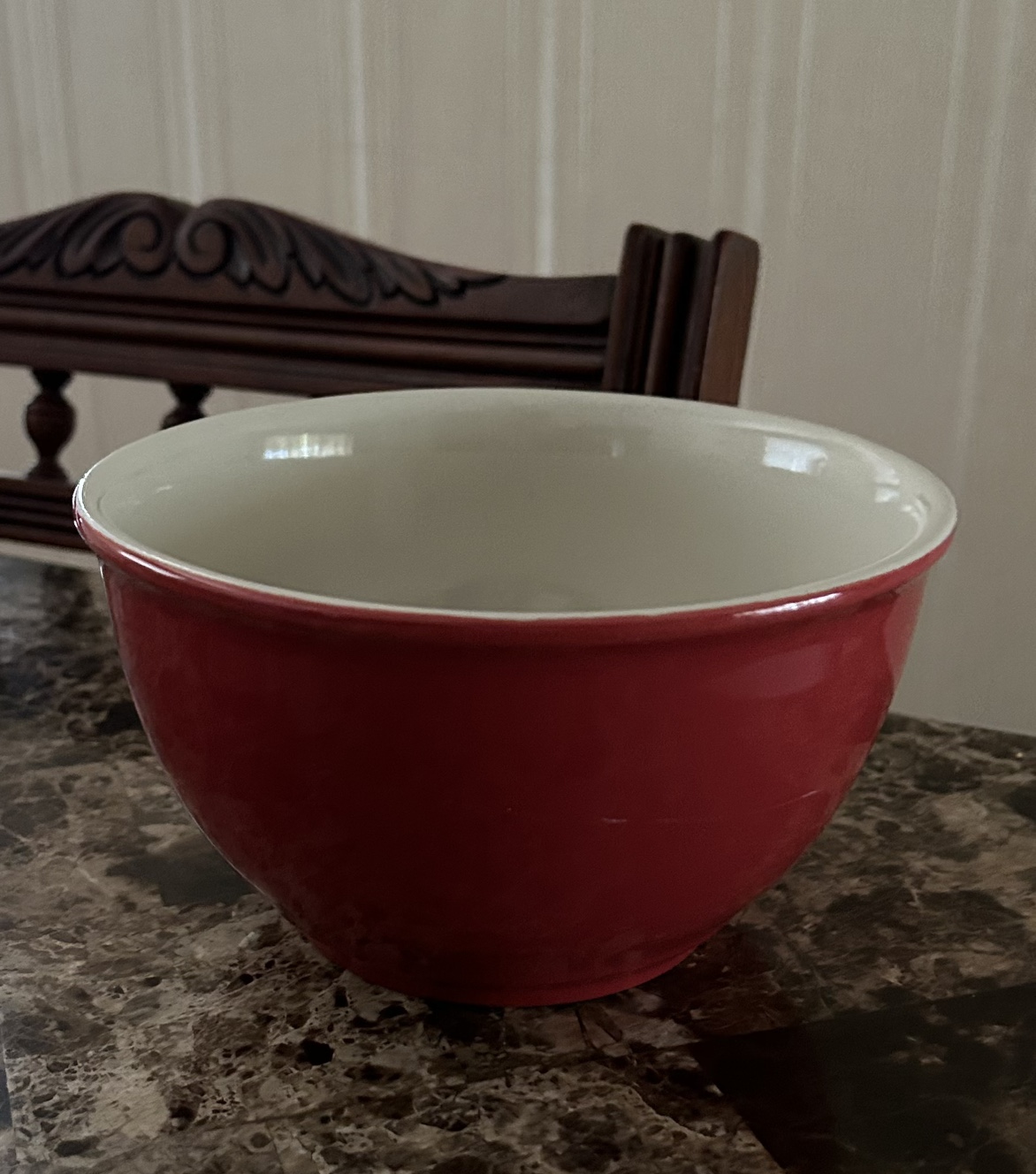 Small Heavy Glass Bowl 🥕 thumbnail